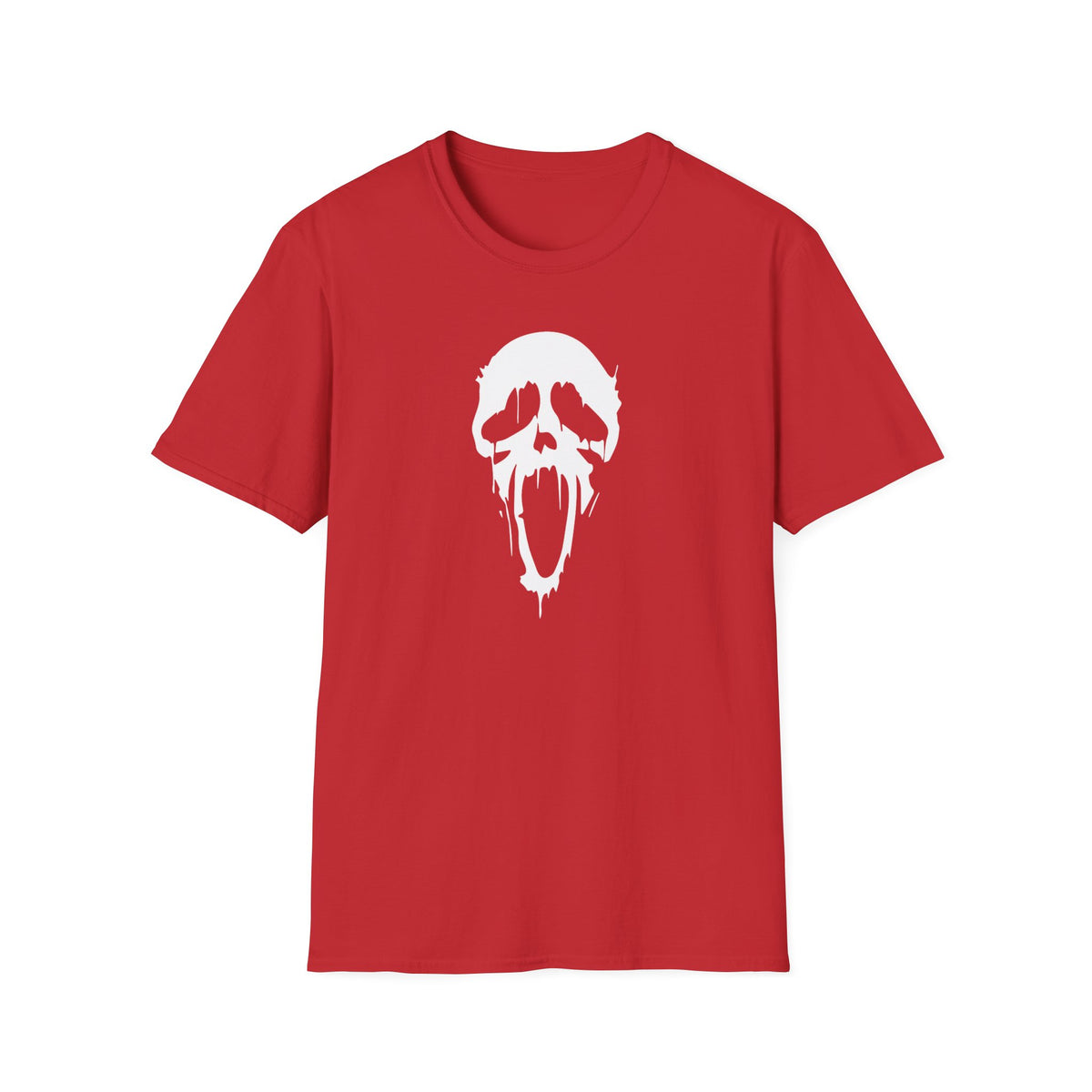 Scream Villain Ghost face Softstyle T-Shirt, Scream Scary Movie Tee, Halloween Shirt, Horror Movie Gift, Ghost Horror Gift