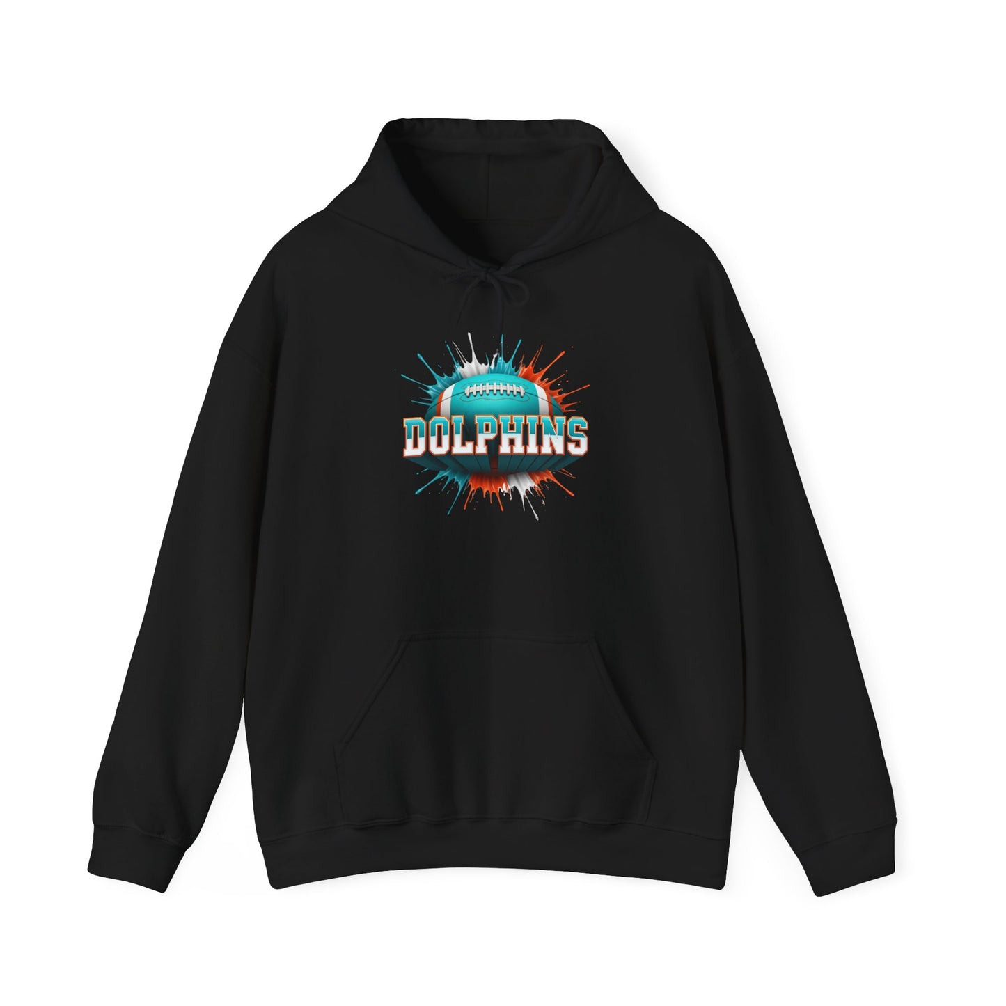 Miami Football Hoodie, Miami Team Hoodie, Football Gift for Miami Fans, Game Day Sports Fan Apparel, Football Fan Gift