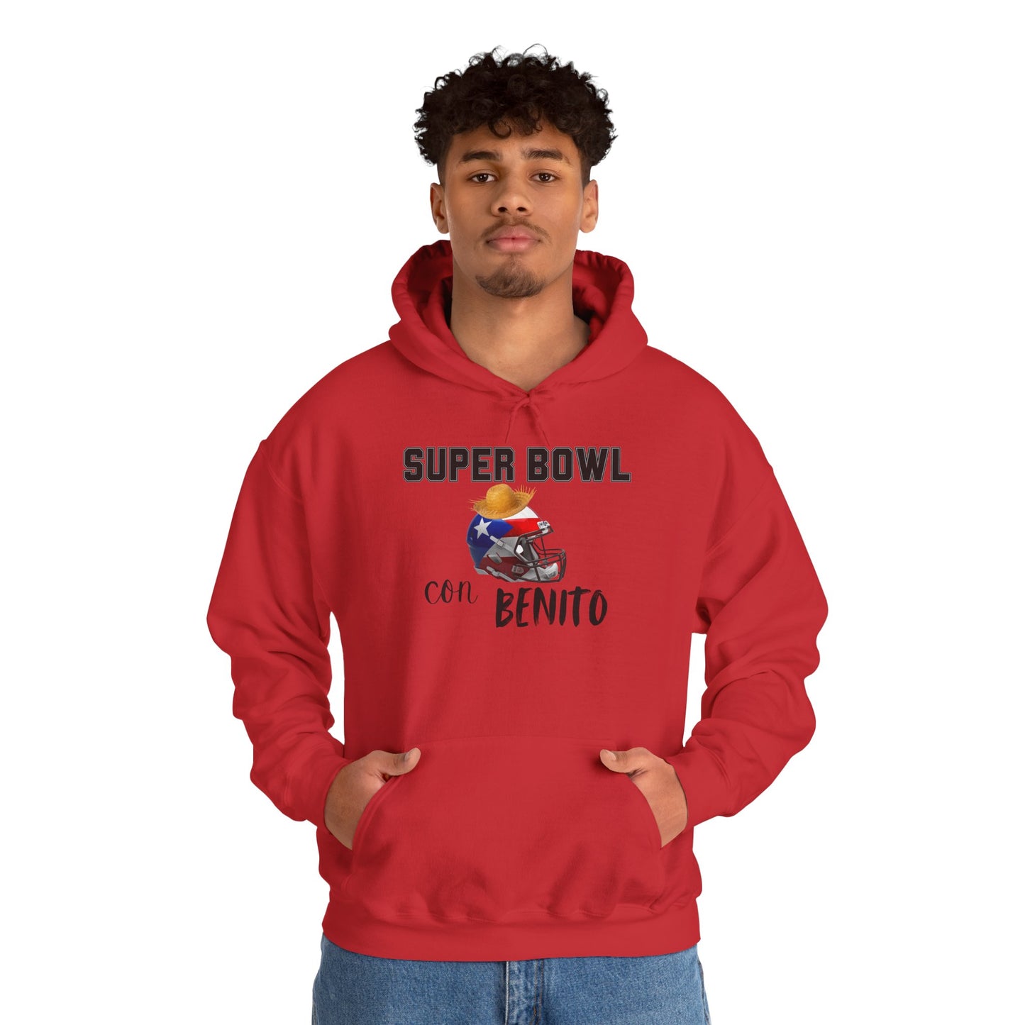 Benito Bowl Halftime Shirt 2026 Hoodie, Benito Bowl Hooded Sweatshirt, Football Fan Gift, Puerto Rico Heritage Hoodie, Boriqua Pride Gift