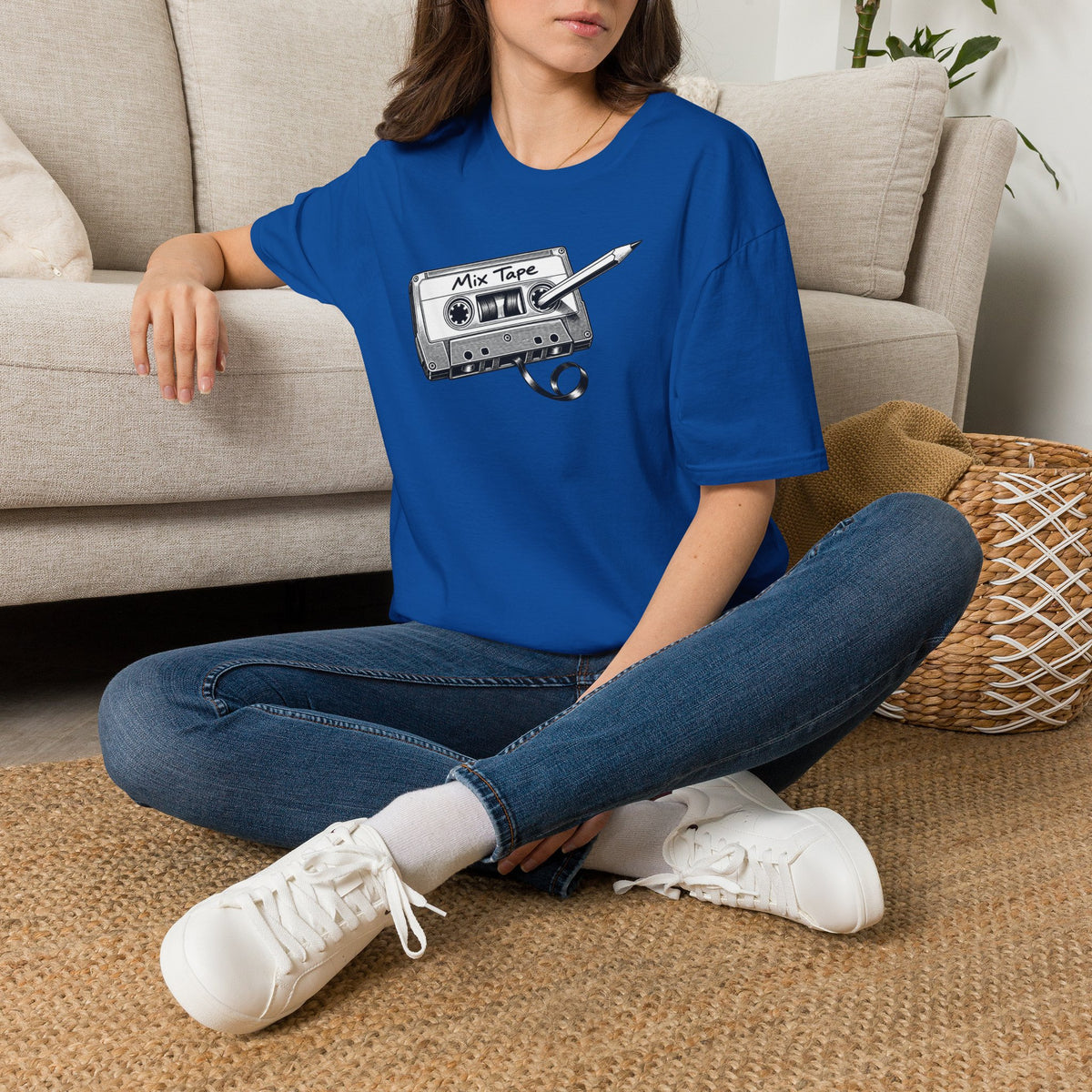 Retro Cassette Shirt, Vintage Music T-Shirt, Analog Audio Tee, Old School Music Lover Gift