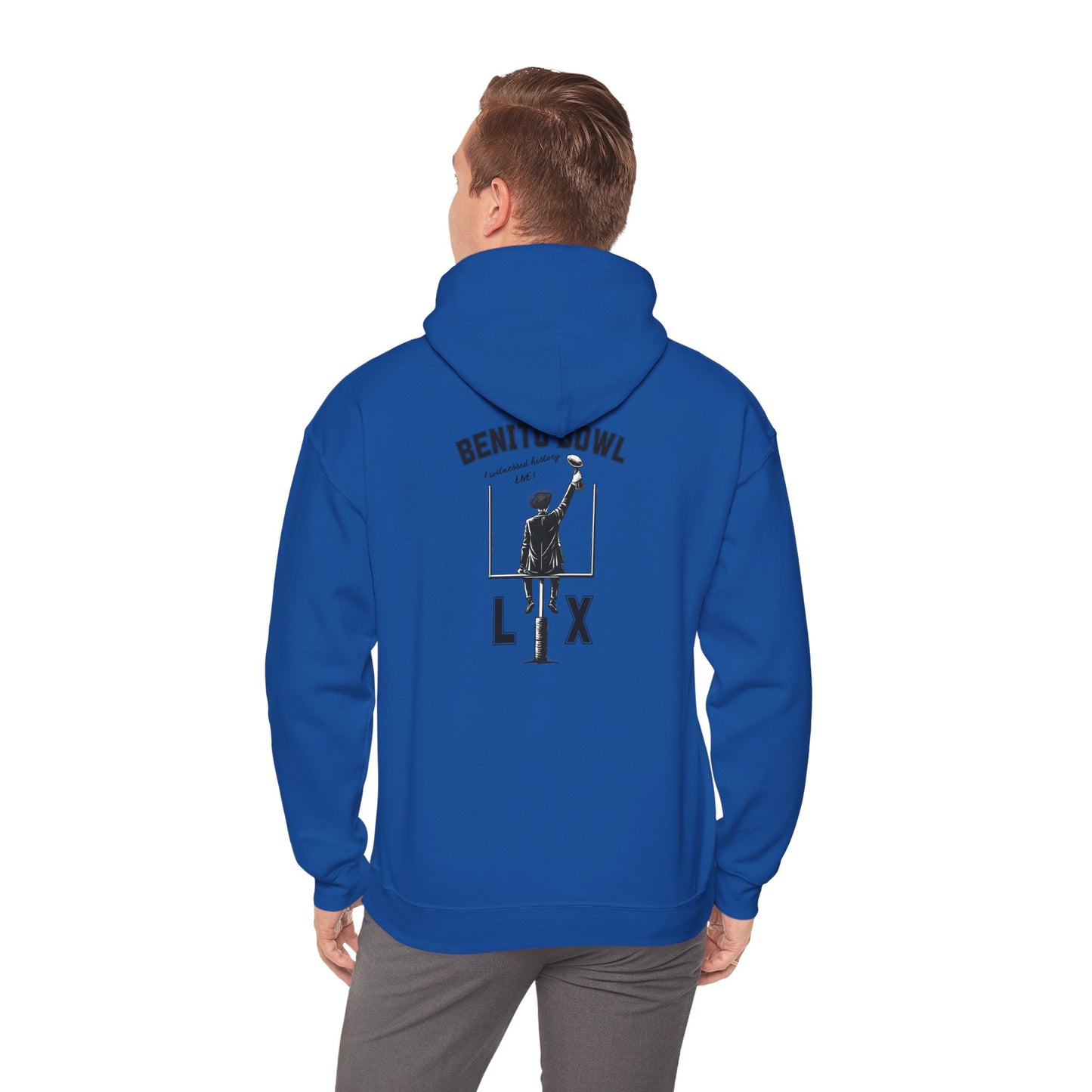 Benito Bowl Witnessed History Live LX Halftime Hoodie, Football Fan Gift, Benito Hoodie, Puerto Rico Boricua Heritage