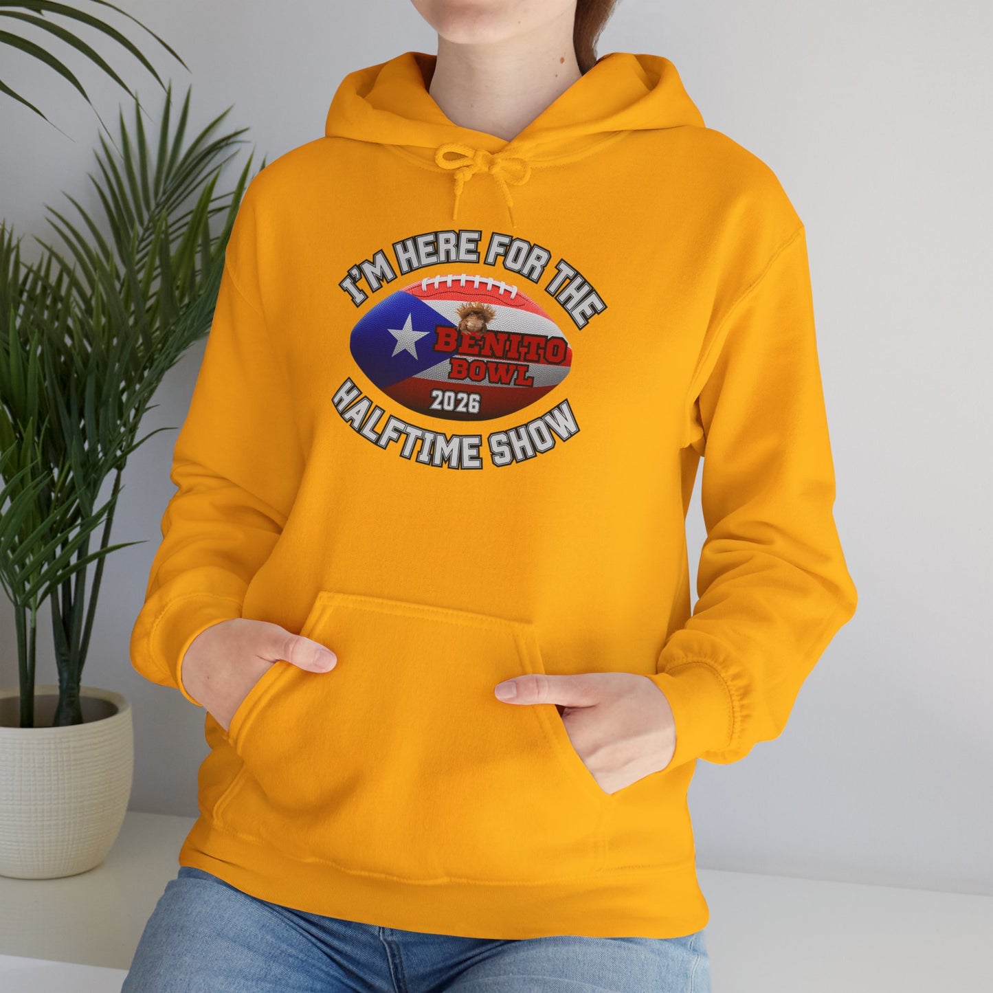 Benito Bowl Halftime Shirt 2026 Hoodie, Benito Bowl Hooded Sweatshirt, Football Fan Gift, Puerto Rico Heritage Hoodie, Boriqua Pride Gift