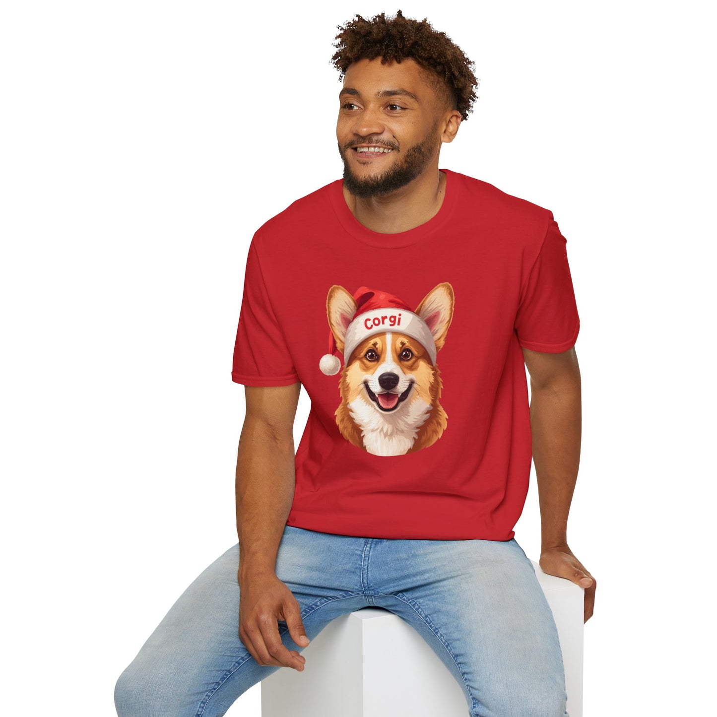 Corgi Dog Portrait Shirt – Corgi Dog Lover Gift, Cute Dog Mom Tee, Dog Dad Shirt, Pet Breed Apparel