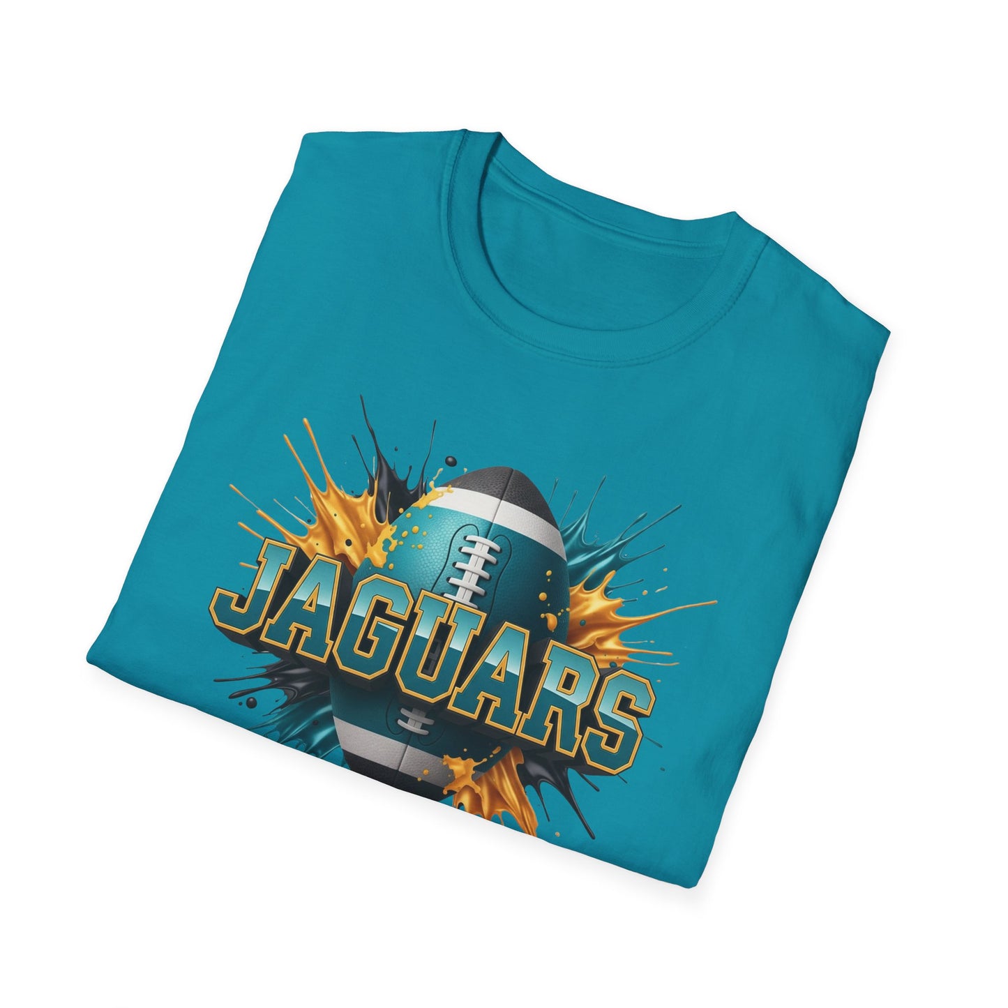Jacksonville Football Unisex T-Shirt, Jacksonville Team Tee, Football Gift for Jacksonville Fans, Game Day Shirt Sports Fan Football Apparel