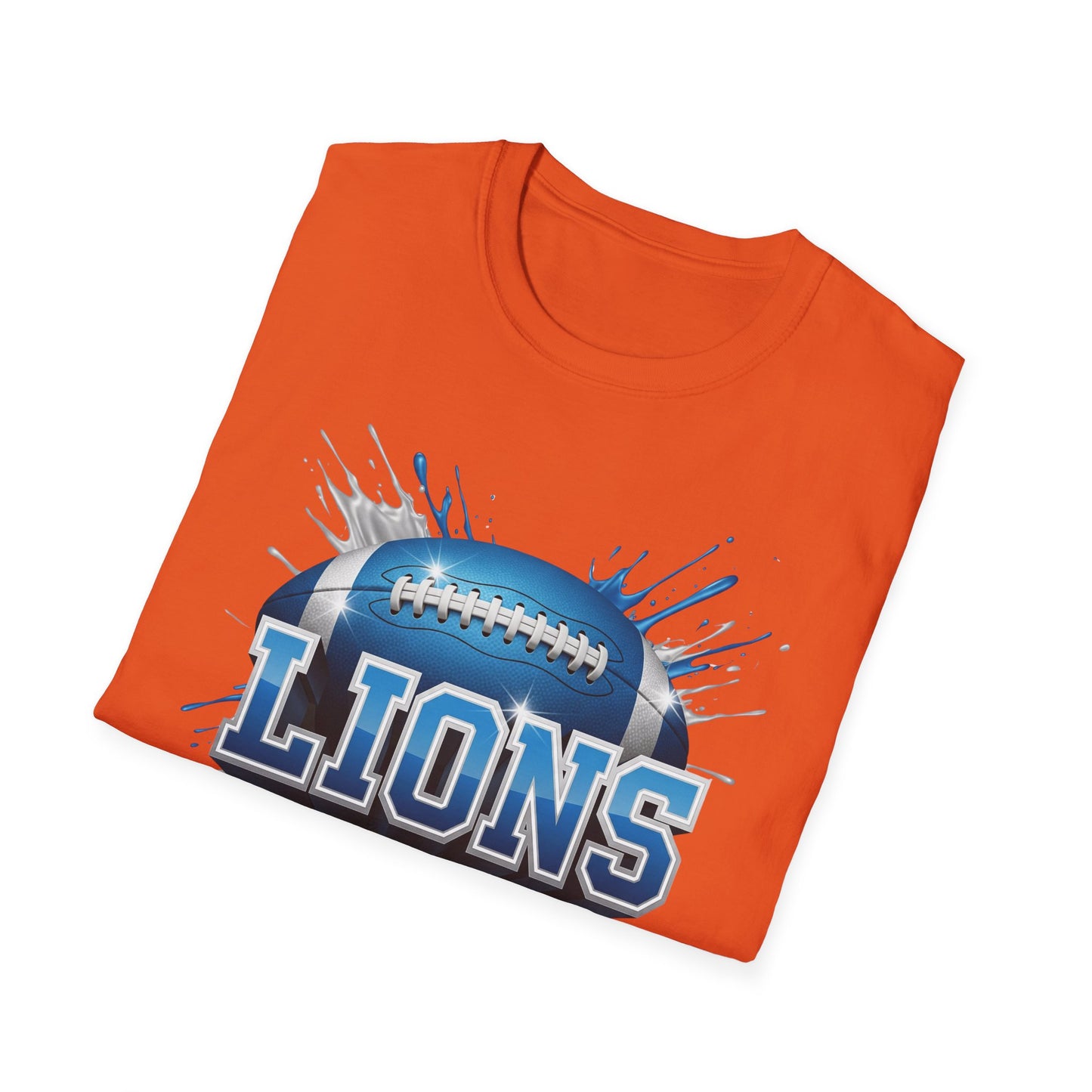 Detroit Football Unisex T-Shirt, Detroit Team Tee, Football Gift for Detroit Fans, Game Day Shirt, Sports Fan Apparel, Football Tee