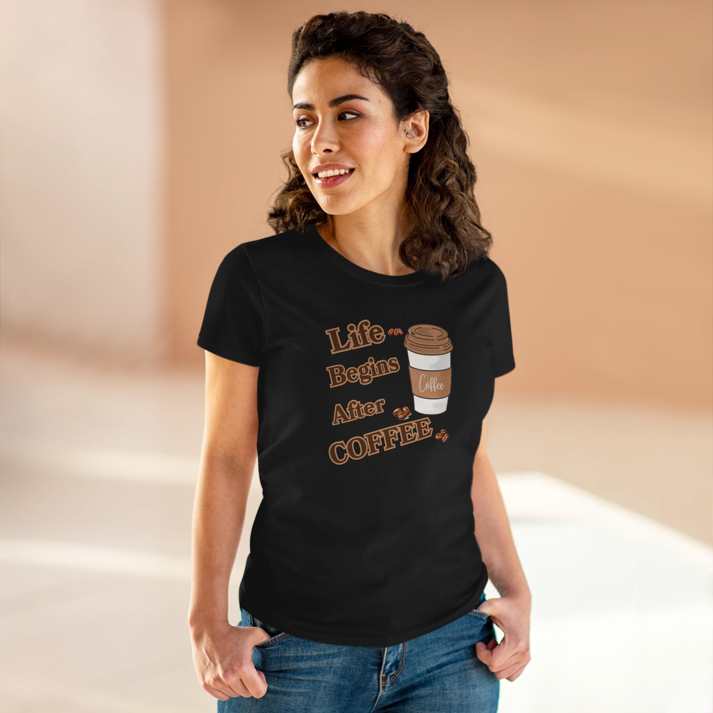 Life Begins After Coffee Shirt, Funny Coffee Shirt, Mother's Day Gift, Coffee Lover Gift, Mom Gift, Coffee Drinker Gift, Birthday Gift
