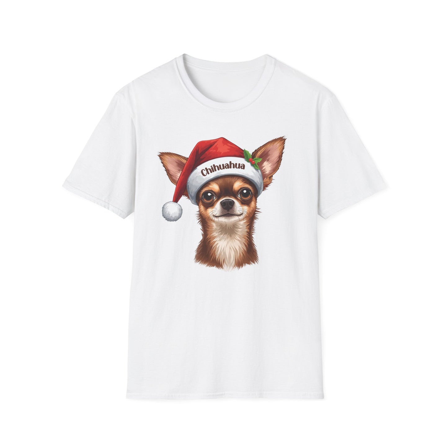 Chihuahua Dog Portrait Shirt – Chihuahua Dog Lover Gift, Cute Dog Mom Tee, Dog Dad Shirt, Pet Breed Apparel