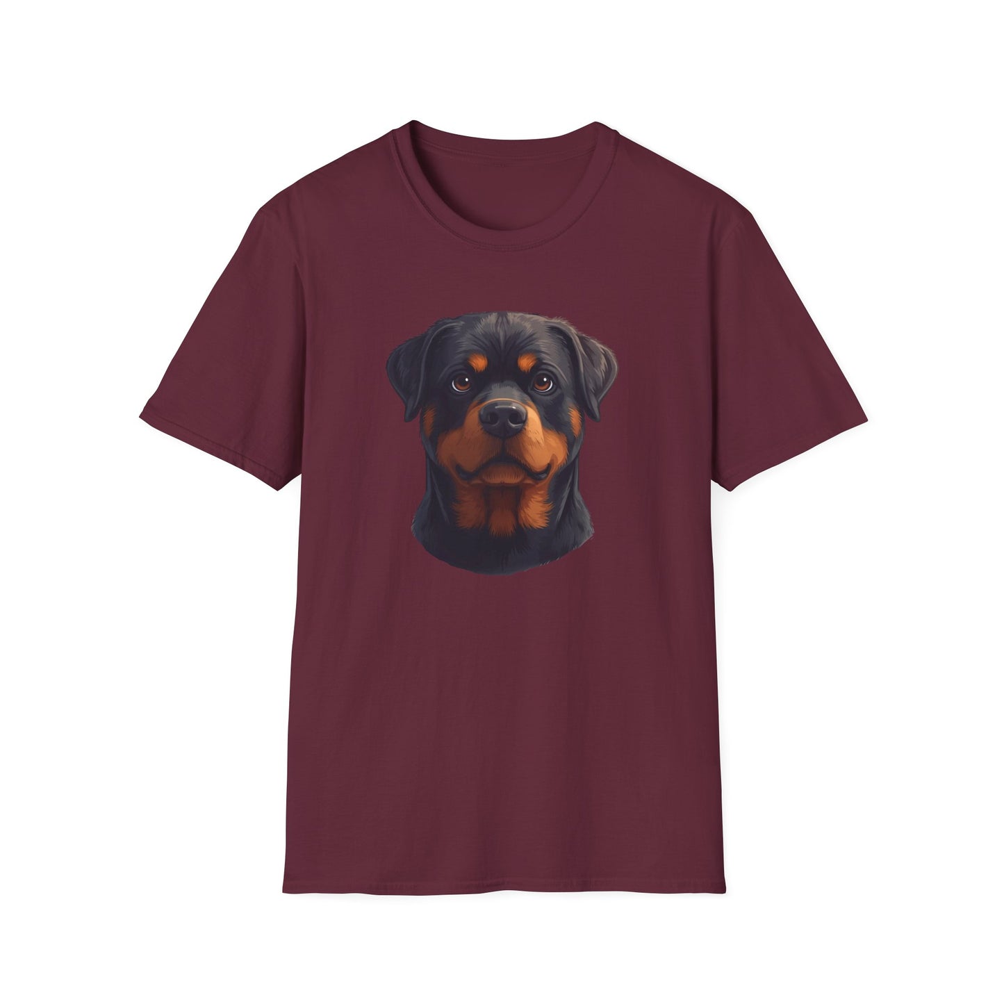 Rottweiler Dog Portrait Shirt – Rottweiler Dog Lover Gift, Cute Dog Mom Tee, Dog Dad Shirt, Pet Breed Apparel