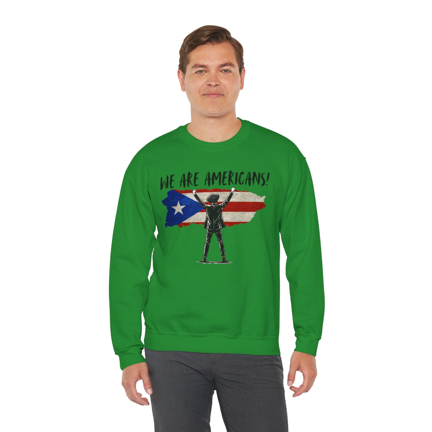 Benito We are Americans Sweatshirt, Benito Bowl, Football Fan Gift, Puerto Rico Boricua Heritage Culture Pride sweatshirt