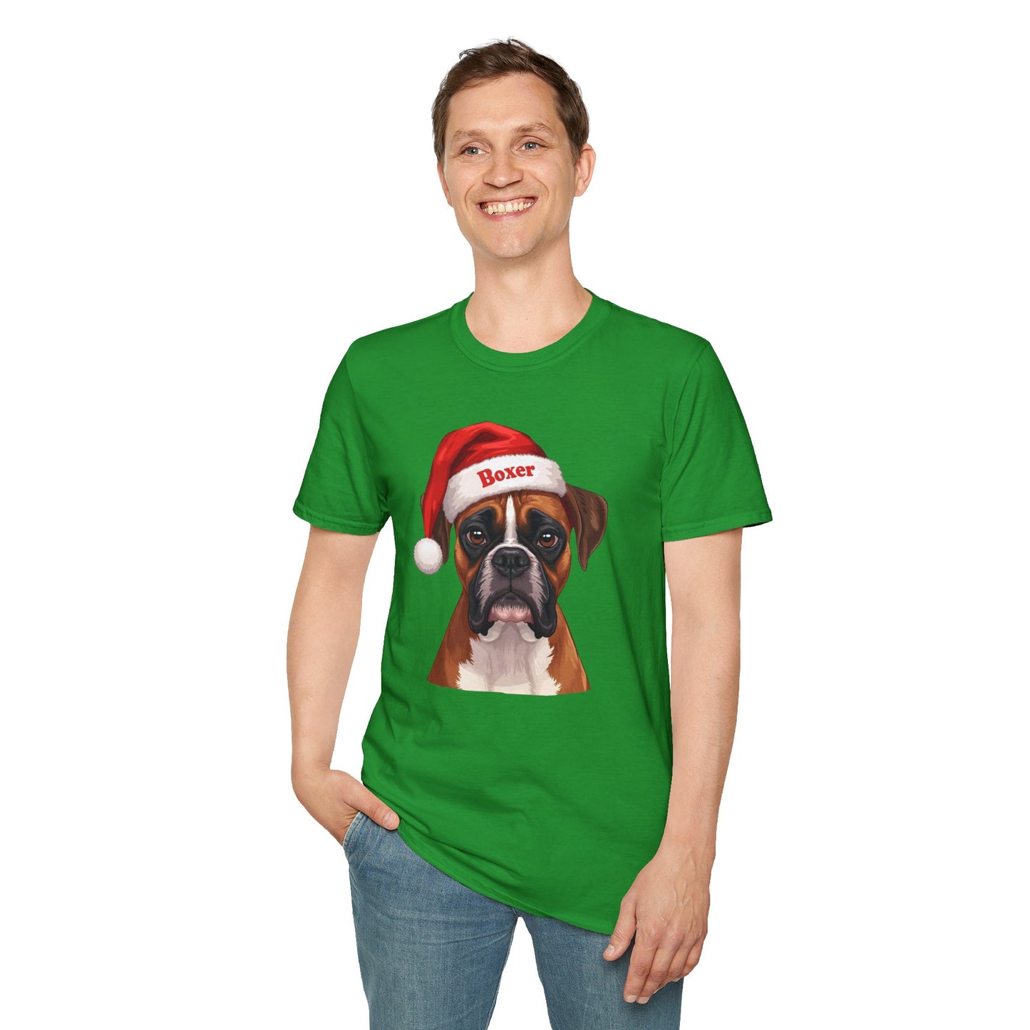 Boxer Dog Portrait Shirt – Boxer Dog Lover Gift, Cute Dog Mom Tee, Dog Dad Shirt, Pet Breed Apparel