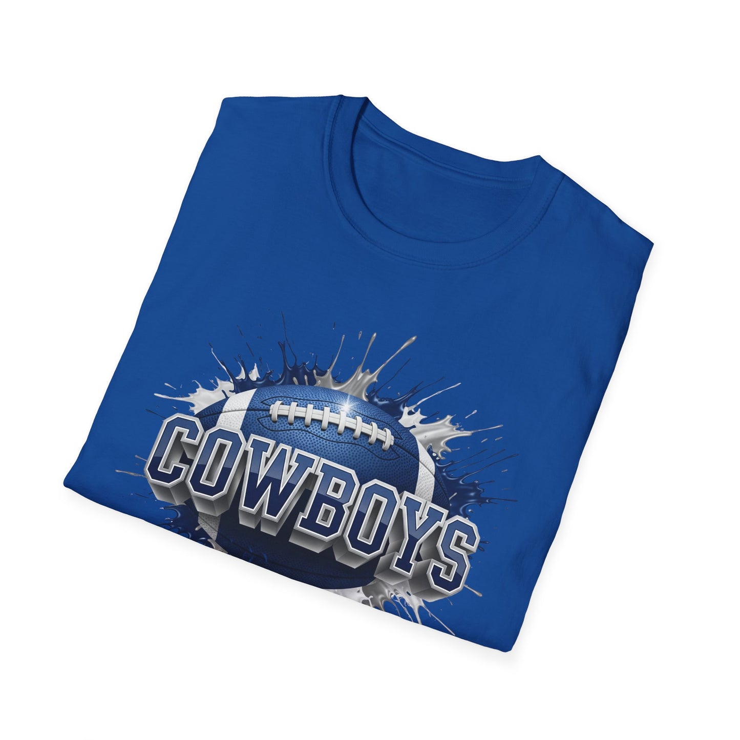 Dallas Football Unisex T-Shirt, Dallas Team Tee, Football Gift for Dallas Fans, Game Day Shirt, Sports Fan Apparel Football Tee