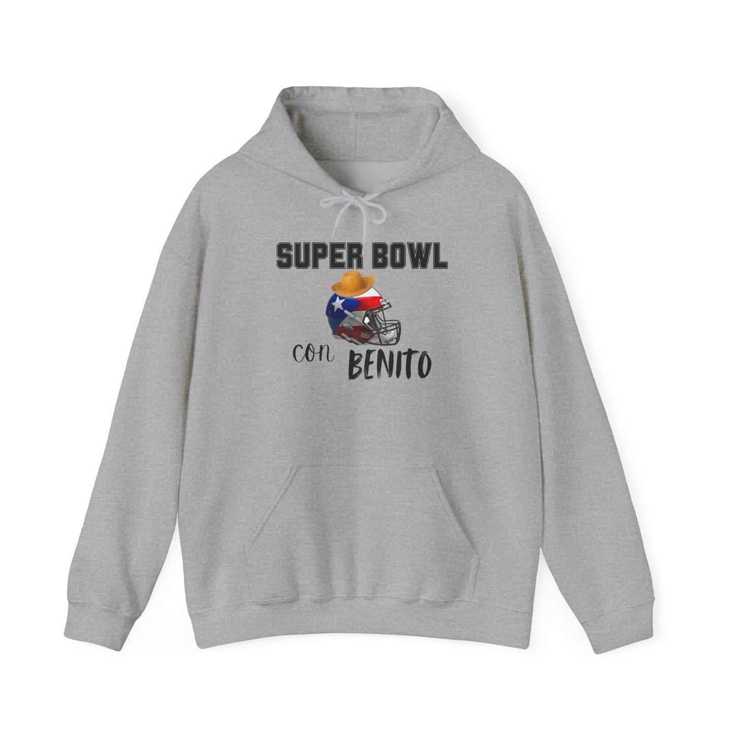 Benito Bowl Halftime Shirt 2026 Hoodie, Benito Bowl Hooded Sweatshirt, Football Fan Gift, Puerto Rico Heritage Hoodie, Boriqua Pride Gift