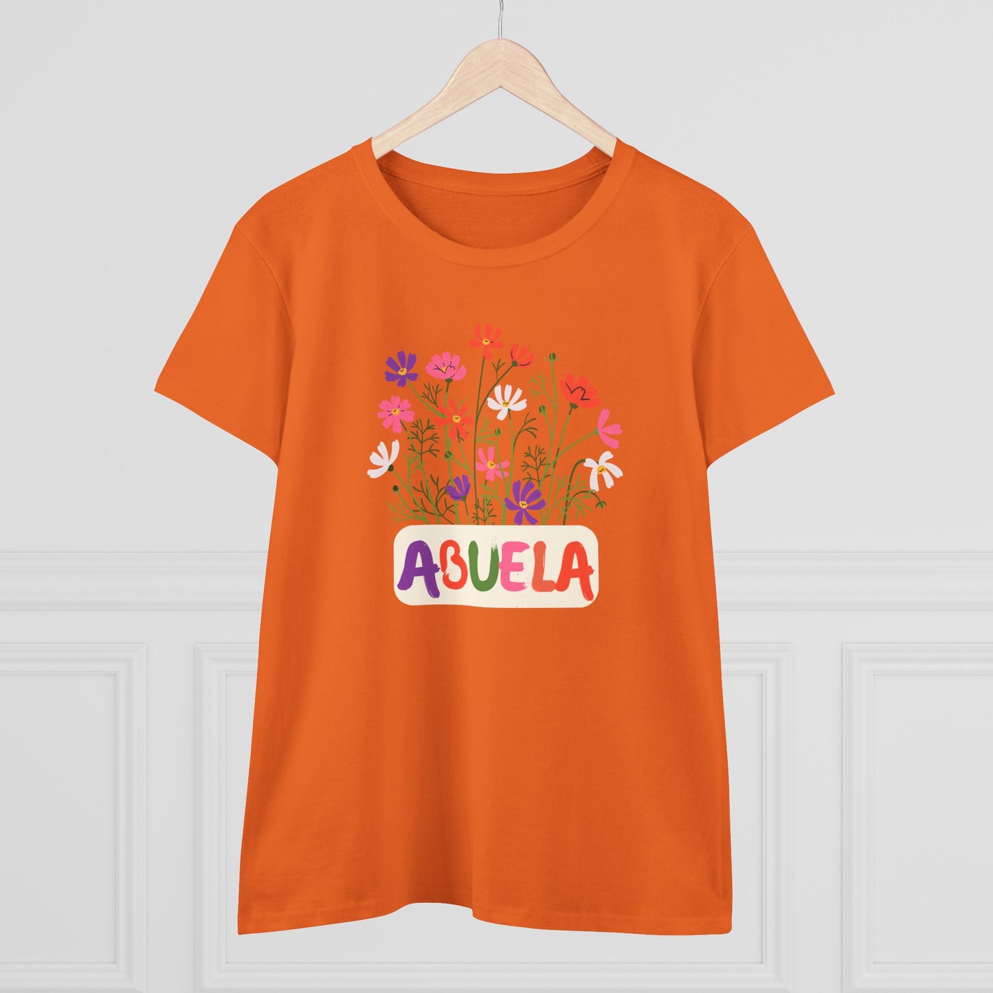 Abuela con Flores Shirt, Gift for Grandma, Gift for Abuela, Mothers Day Gift, Dia de las madres regalo, Abuela Gifts, Gift for Mom