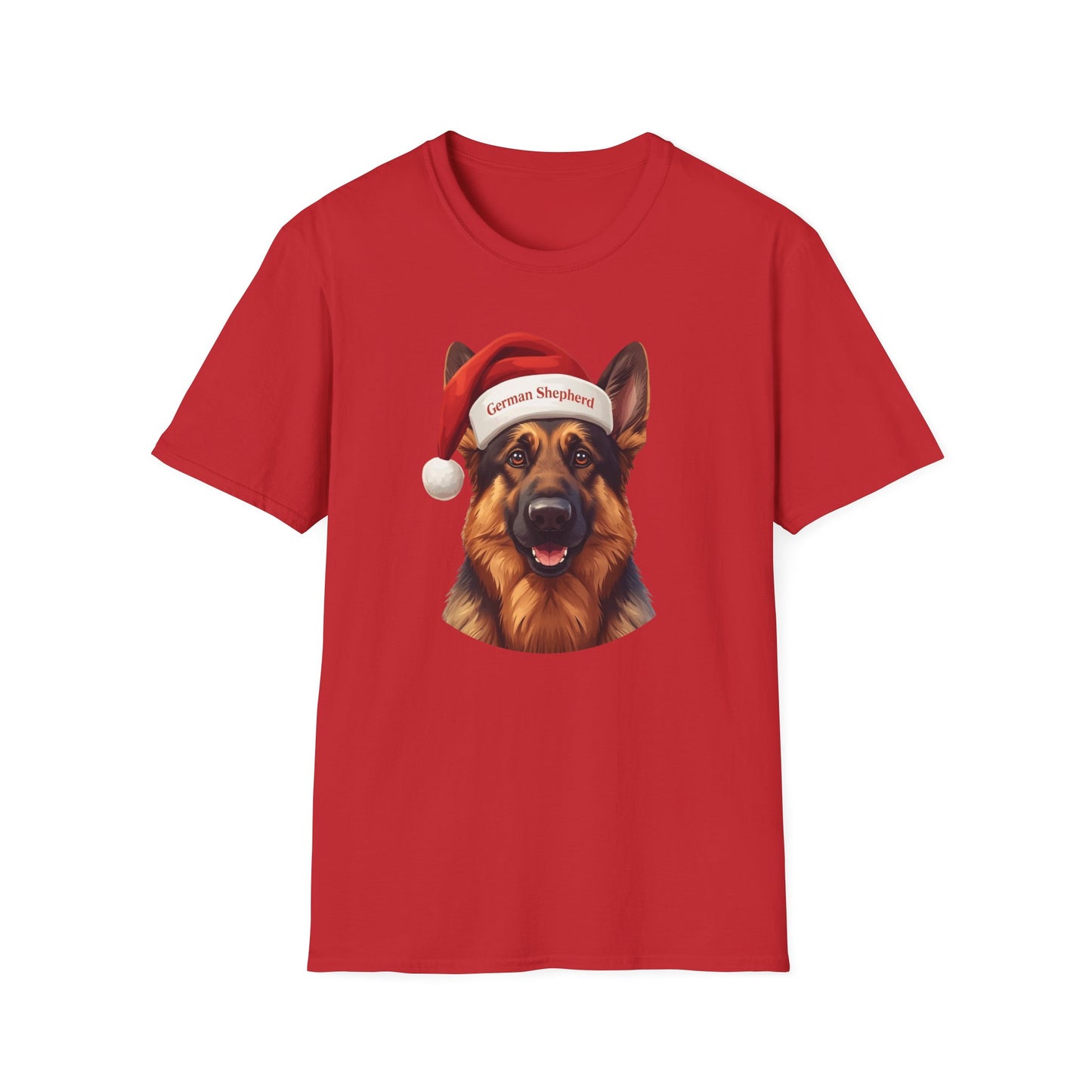 German Shepherd Dog Portrait Shirt – German Shepherd Dog Lover Gift, Cute Dog Mom Tee, Dog Dad Shirt, Pet Breed Apparel