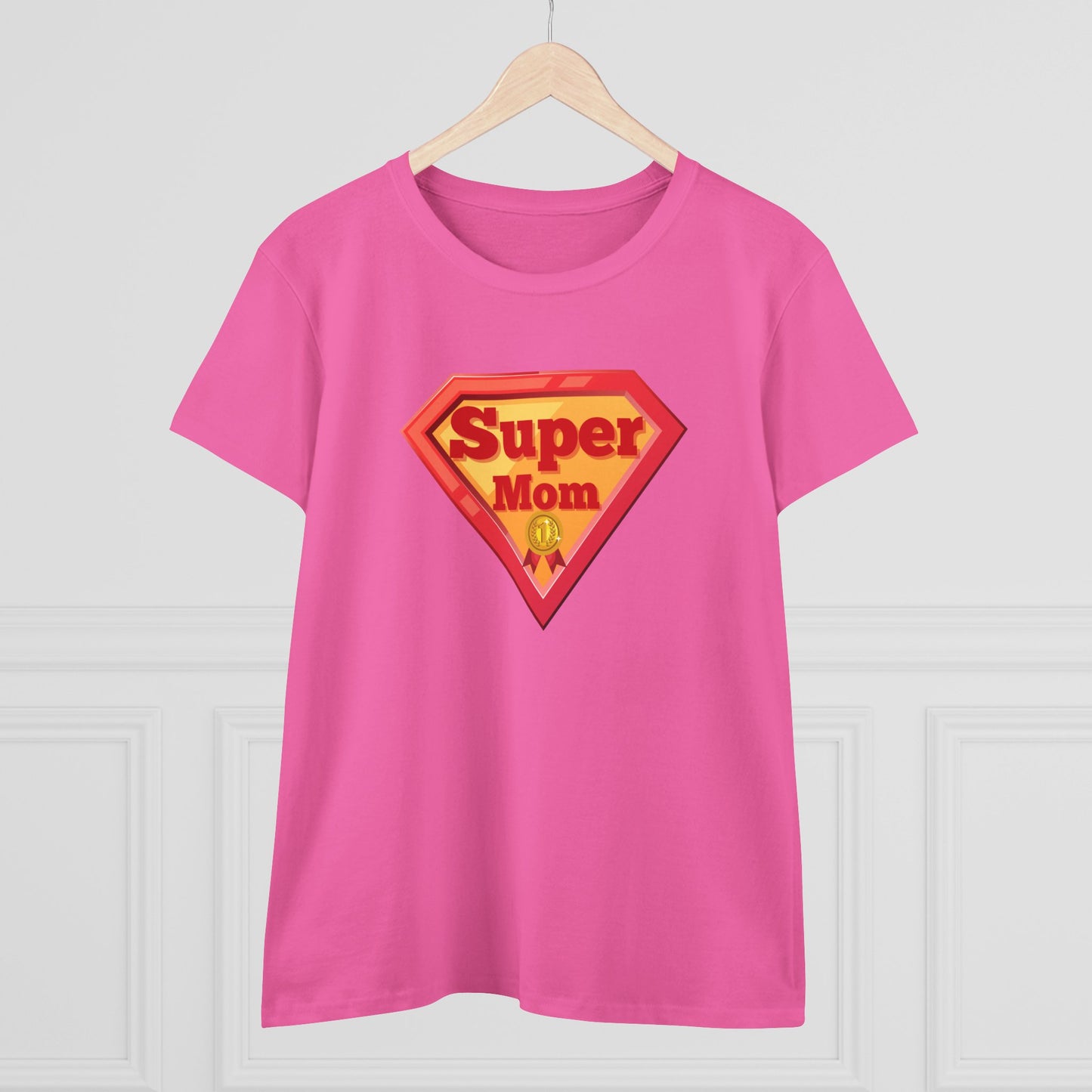 Supermom T-Shirt, Gift for Mom, Cute Summer Top, Mother's Day Gift, Family Gatherings, Casual Wear, Mom's Birthday, Supermom