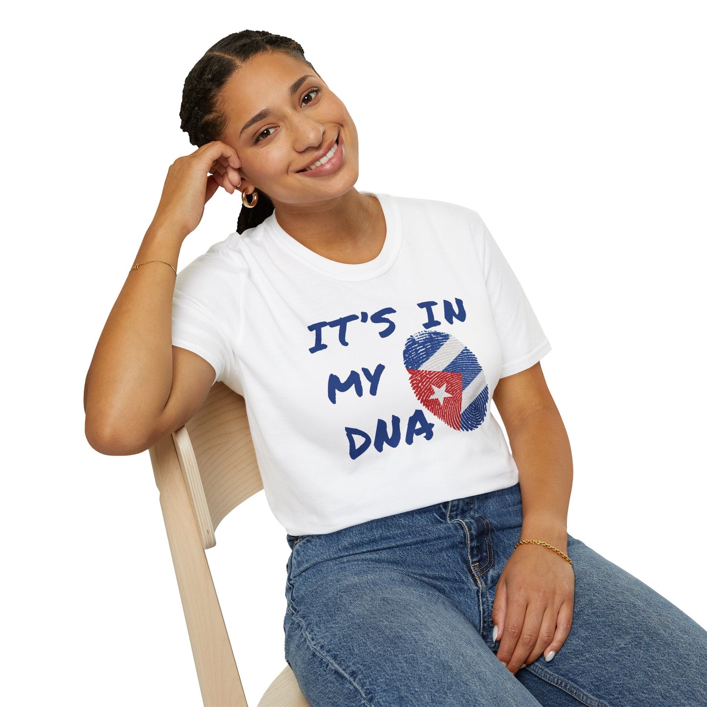 It's In My DNA Cuban Pride T-Shirt, Graphic Tee for Hispanic Heritage, Cuban American Heritage, Latin roots Tee, Cuban Pride Gift