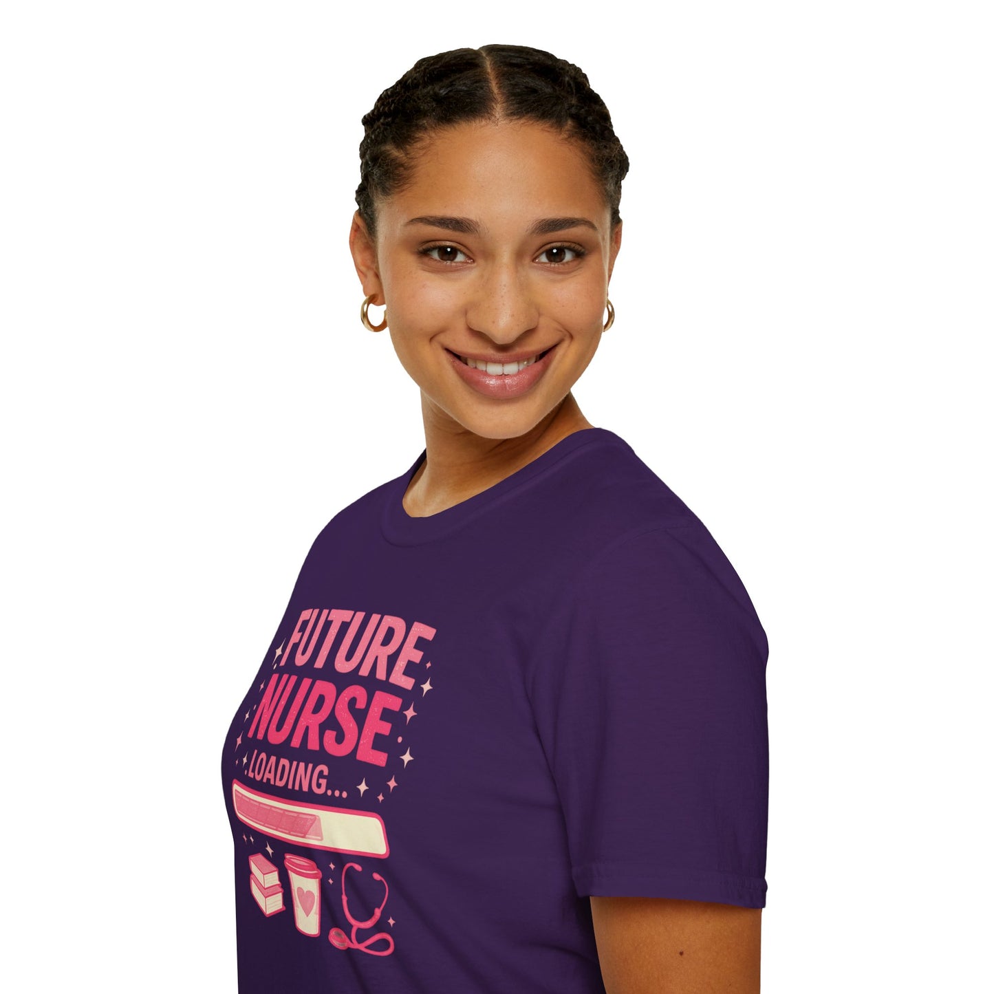 Future Nurse Loading Shirt – Funny Nursing Student T-Shirt, RN School Gift, Nursing School Graduation Tee, Nurse Student Gift Idea