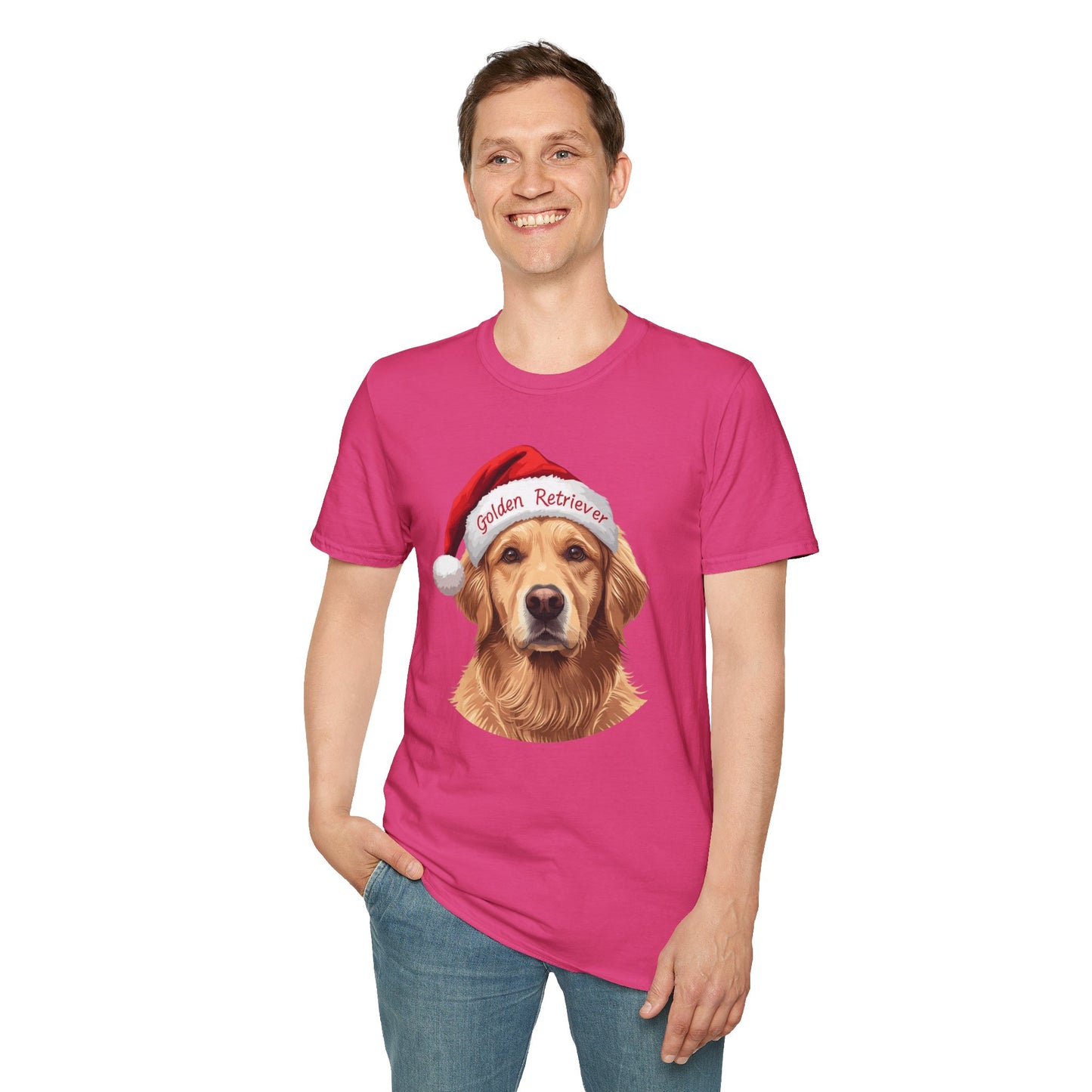 Golden Retriever Dog Portrait Shirt – Lab Dog Lover Gift, Cute Dog Mom Tee, Dog Dad Shirt, Pet Breed Apparel