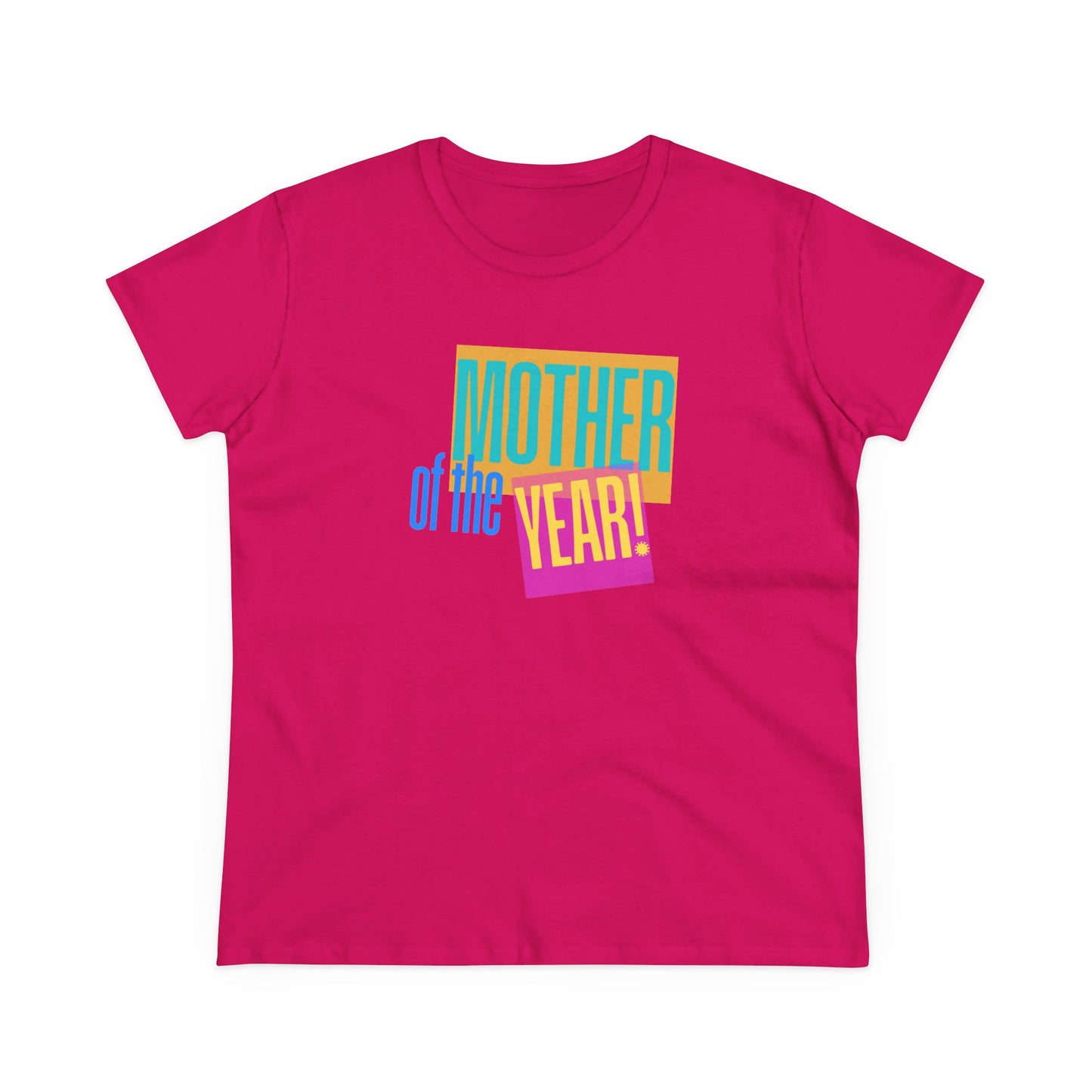 Mother of the Year! T-Shirt, Gift for Mom, Cute Summer Top, Mother's Day Gift, Family Gatherings, Casual Wear, Mom's Birthday