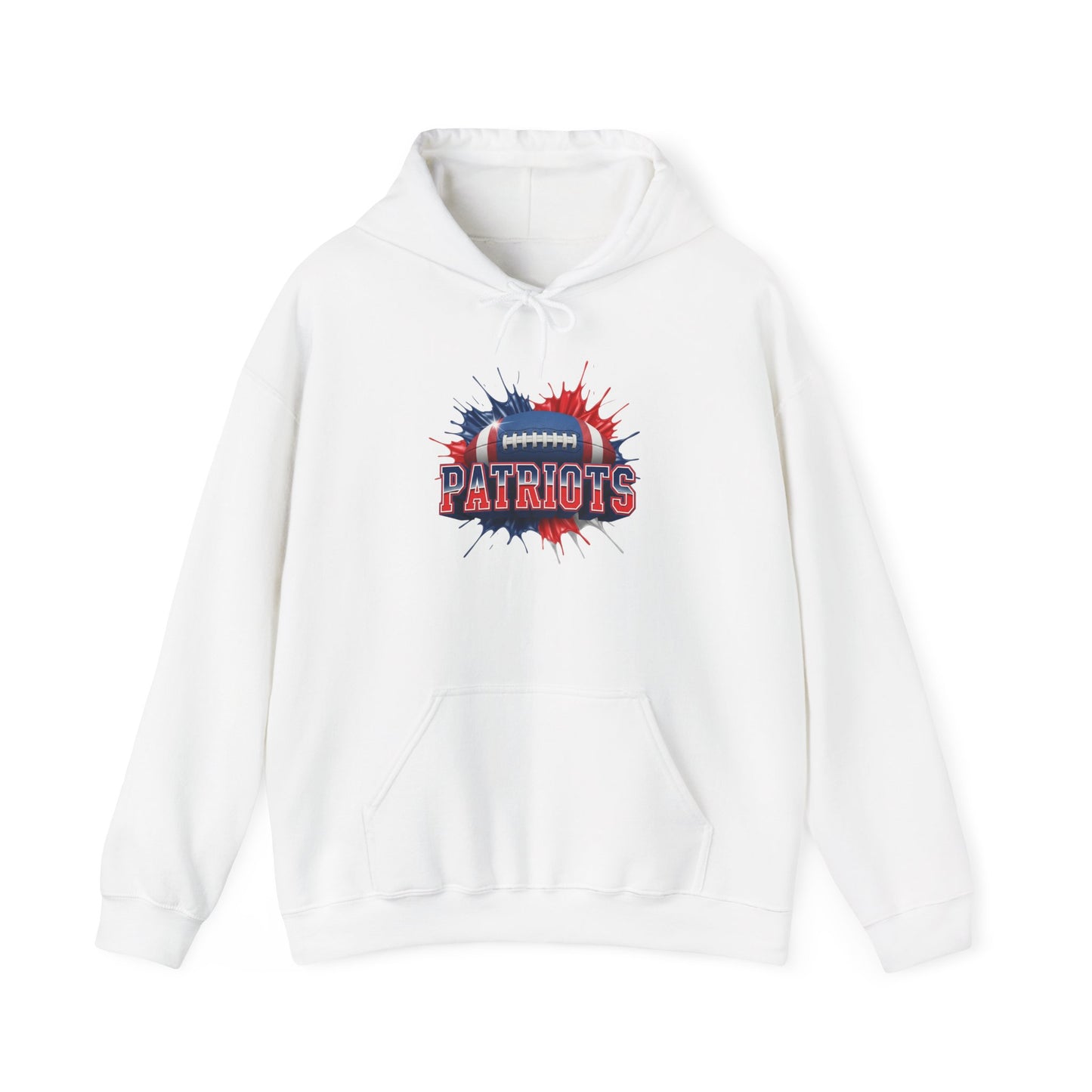 New England Football Hoodie, New England Team Hoodie, Football Gift for New England Fans, Game Day Sports Fan Apparel, Football Fan Gift