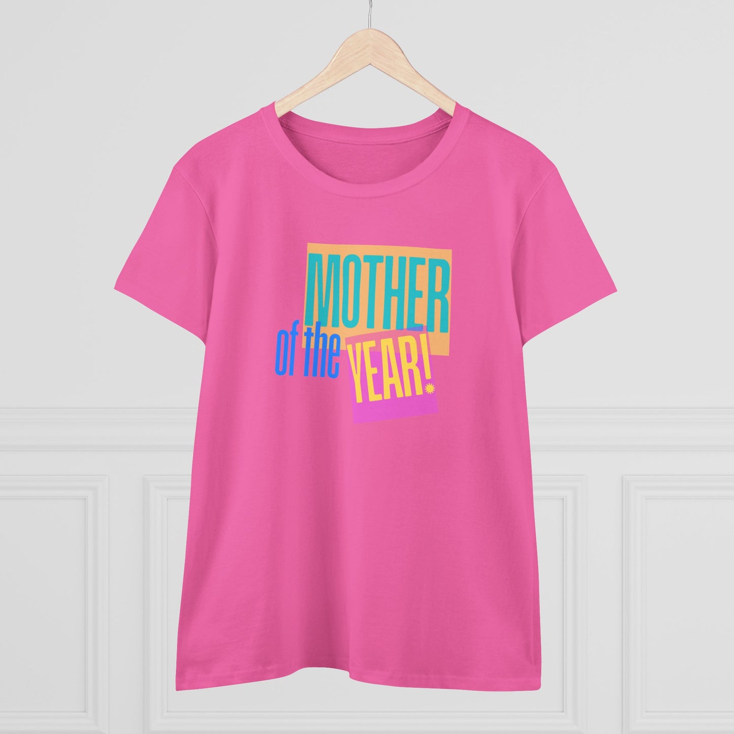 Mother of the Year! T-Shirt, Gift for Mom, Cute Summer Top, Mother's Day Gift, Family Gatherings, Casual Wear, Mom's Birthday