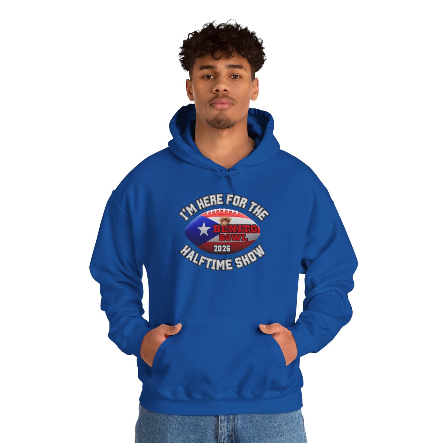 Benito Bowl Halftime Shirt 2026 Hoodie, Benito Bowl Hooded Sweatshirt, Football Fan Gift, Puerto Rico Heritage Hoodie, Boriqua Pride Gift