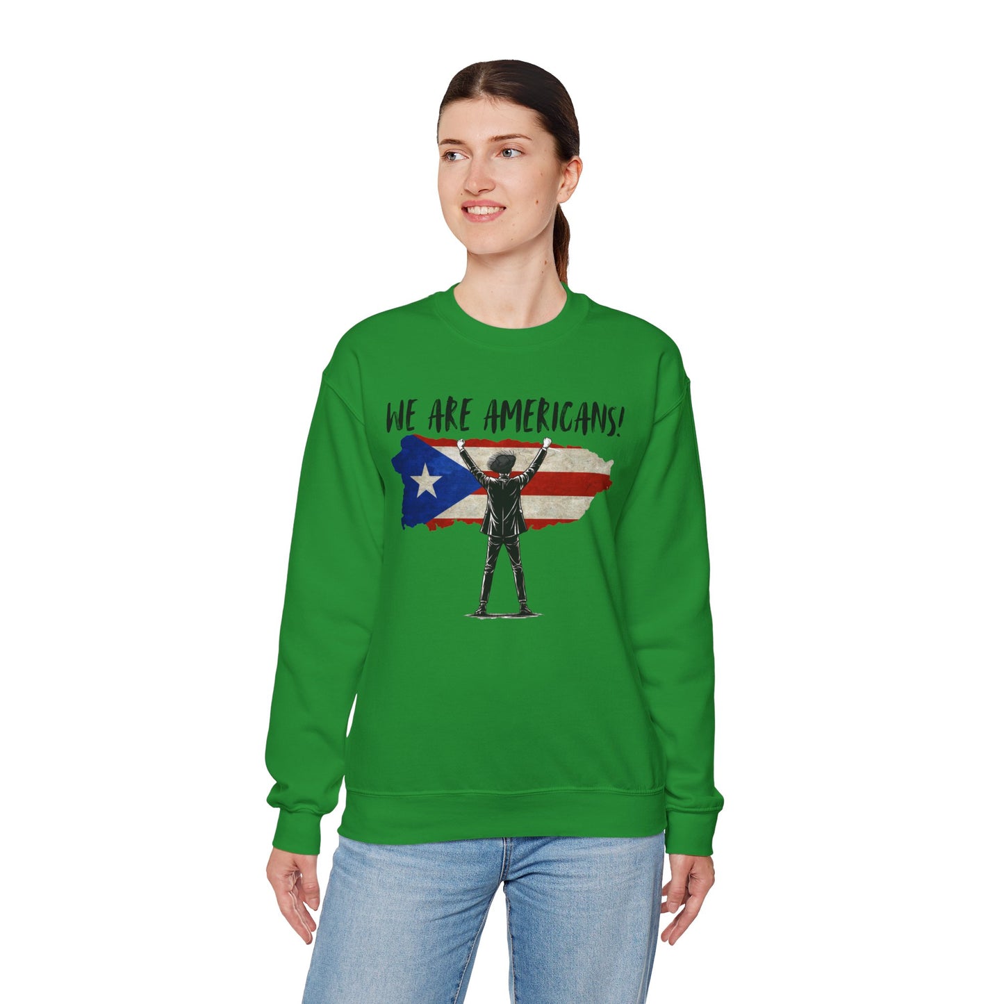 Benito We are Americans Sweatshirt, Benito Bowl, Football Fan Gift, Puerto Rico Boricua Heritage Culture Pride sweatshirt
