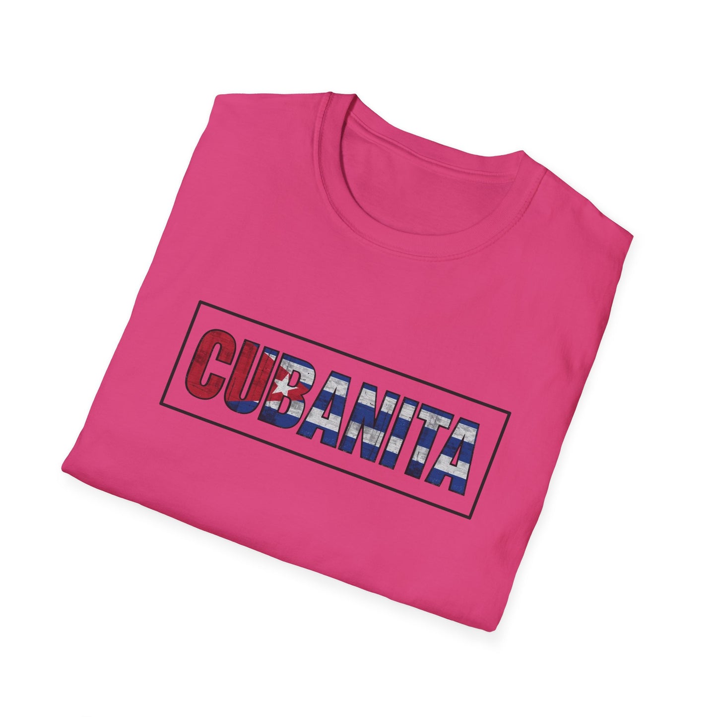 CUBANITA T-Shirt – Cuban Flag Shirt for Women, Latina Pride Tee, Cuba Heritage Top, Cuban Culture Graphic Tee