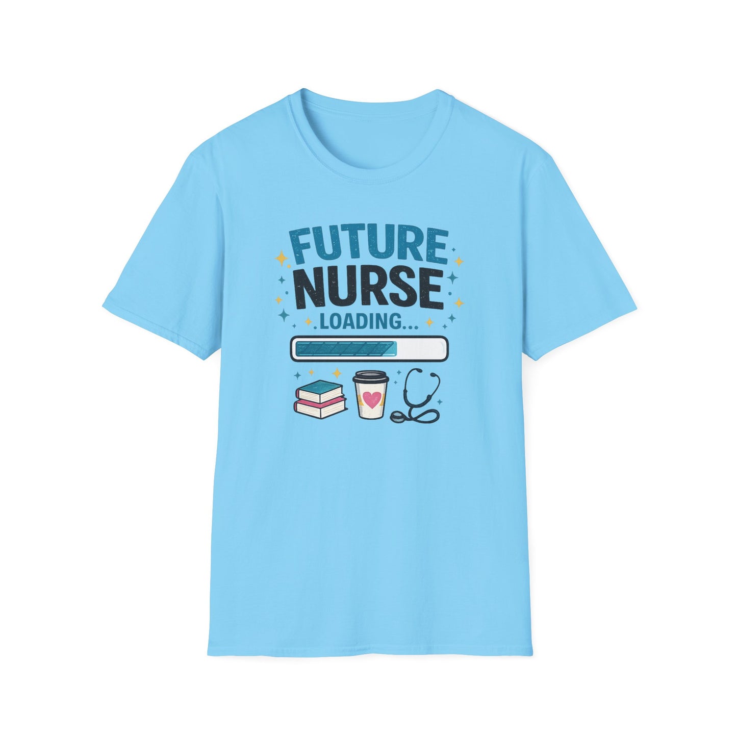 Future Nurse Loading Shirt – Funny Nursing Student T-Shirt, RN School Gift, Nursing School Graduation Tee, Nurse Student Gift Idea