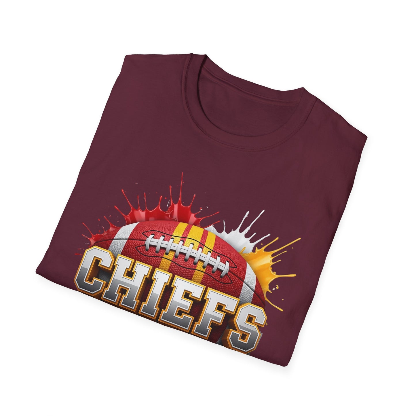 Kansas City Football Unisex T-Shirt, Kansas City Team Tee, Football Gift for Kansas City Fans, Game Day Shirt, Sports Fan Apparel Tee