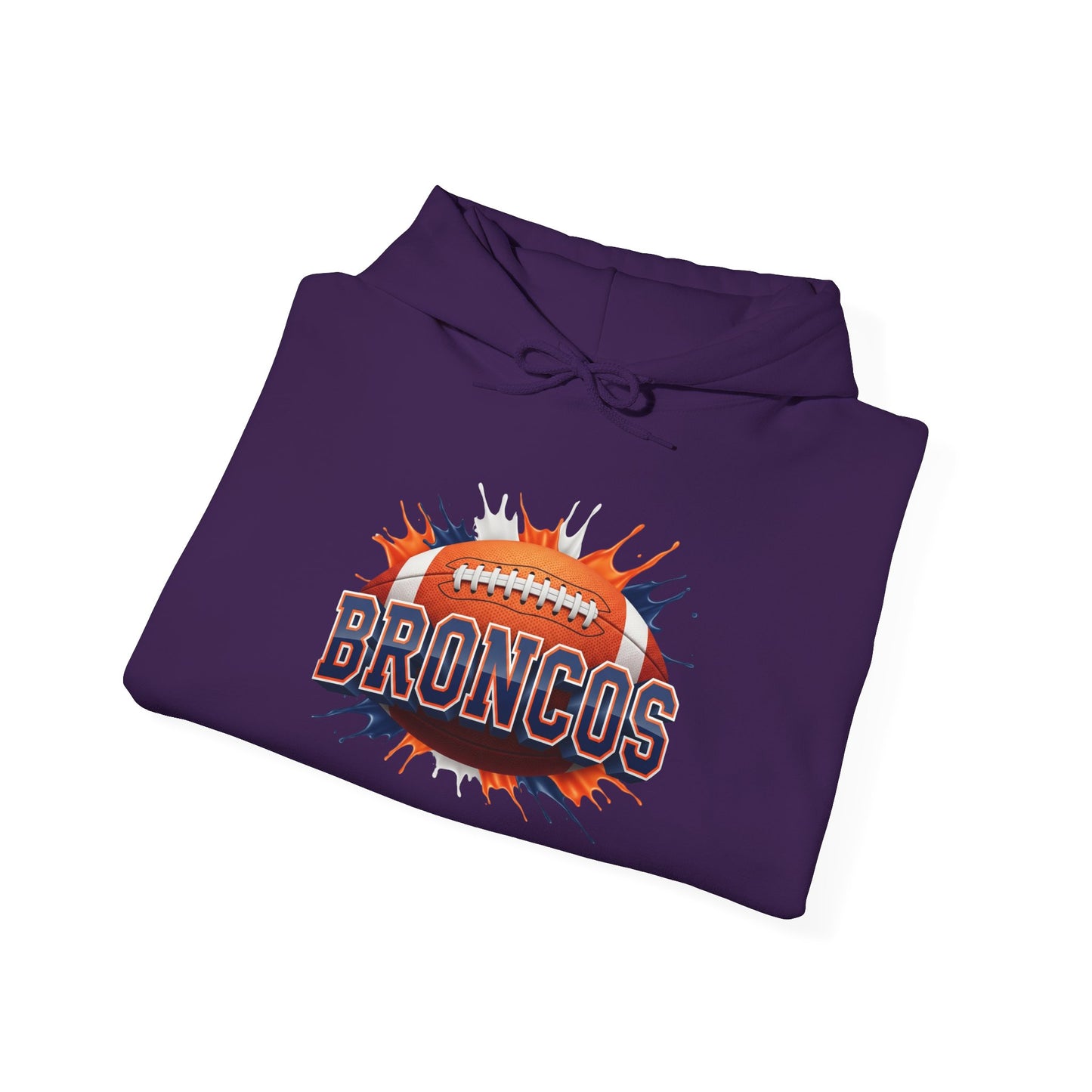 Denver Football Hoodie, Denver Team Hoodie, Football Gift for Denver Fans, Game Day Sports Fan Apparel, Football Fan Gift