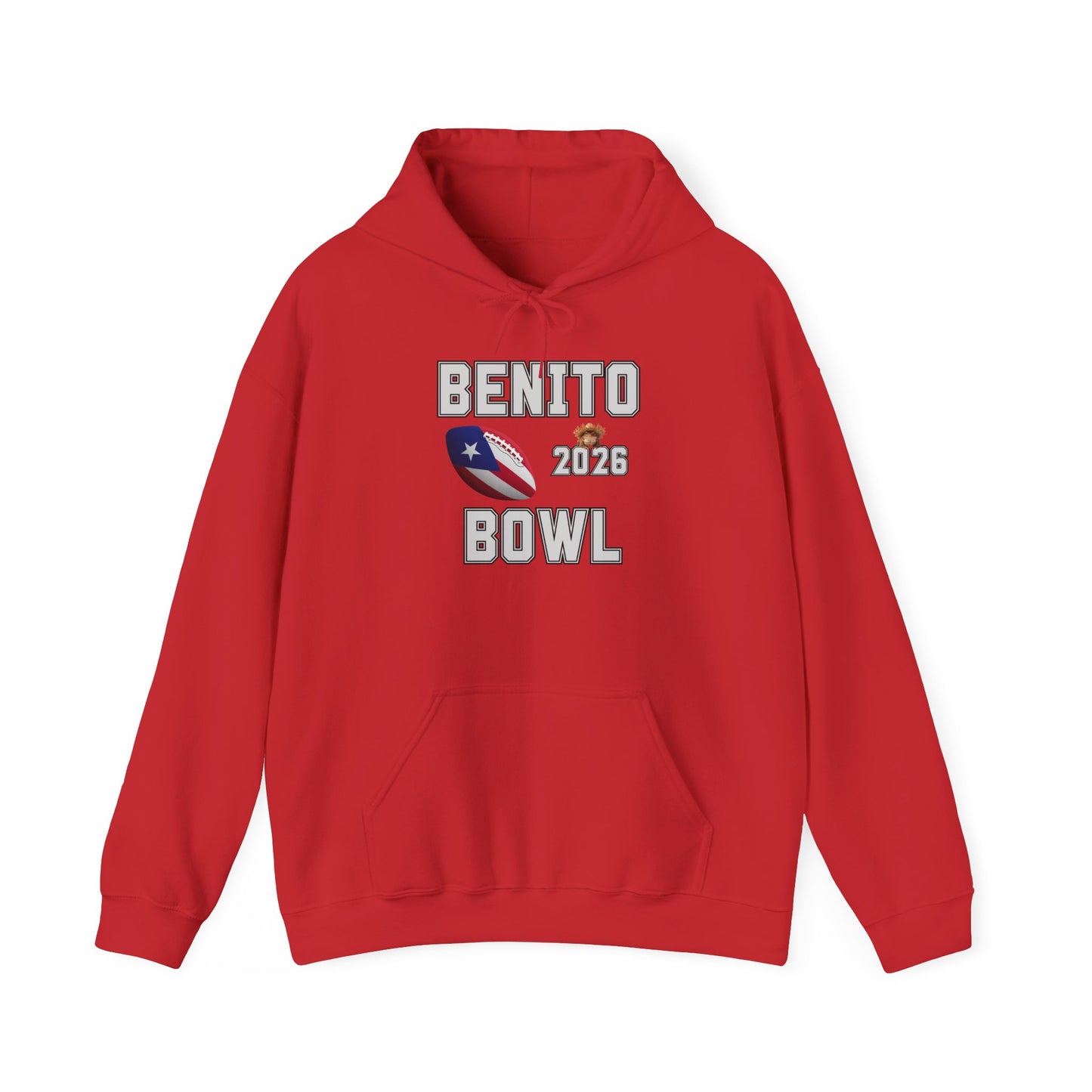 Benito Bowl Halftime Shirt 2026 Hoodie, Benito Bowl Hooded Sweatshirt, Football Fan Gift, Puerto Rico Heritage Hoodie, Boriqua Pride Gift