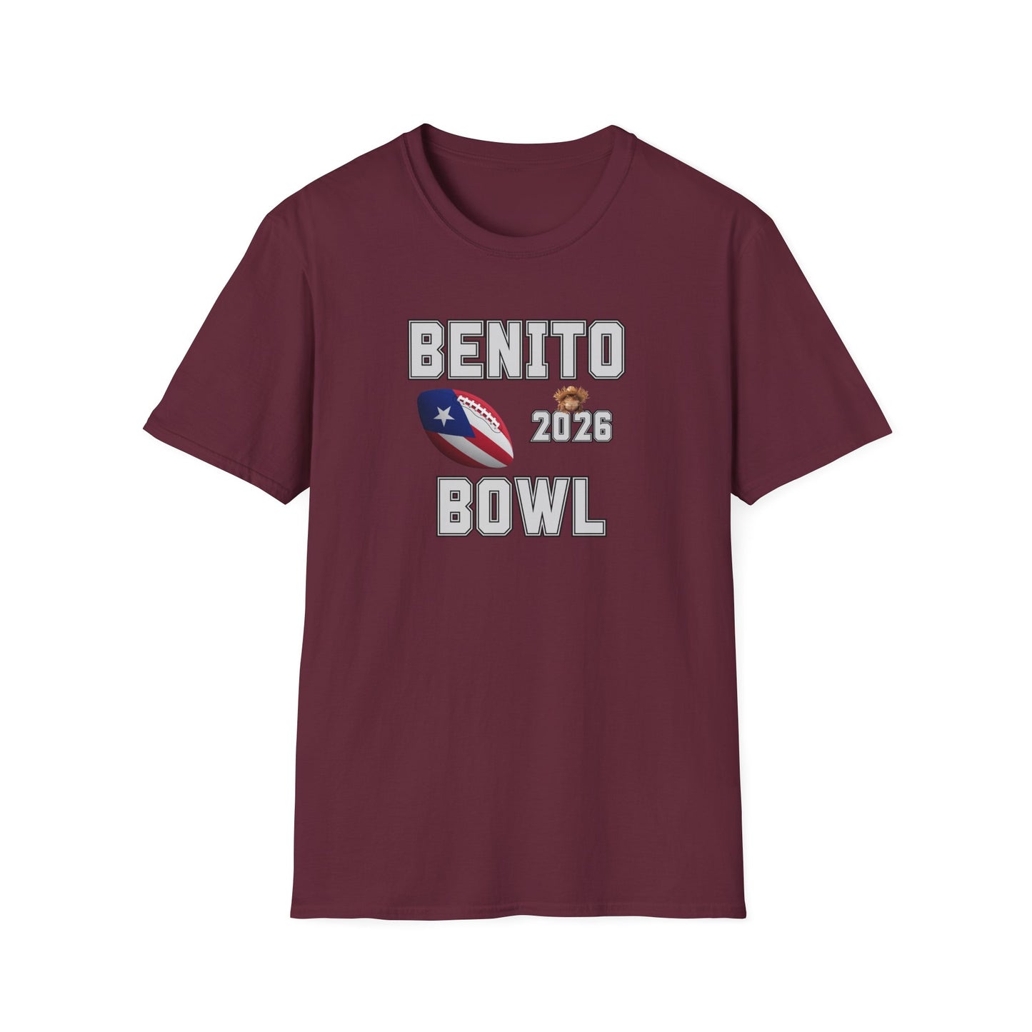 Benito Bowl Halftime Shirt 2026 T-Shirt, Benito Bowl Shirt, Football Fan Gift, Benito Tee, Puerto Rico Heritage Tee, Boriqua Pride Gift