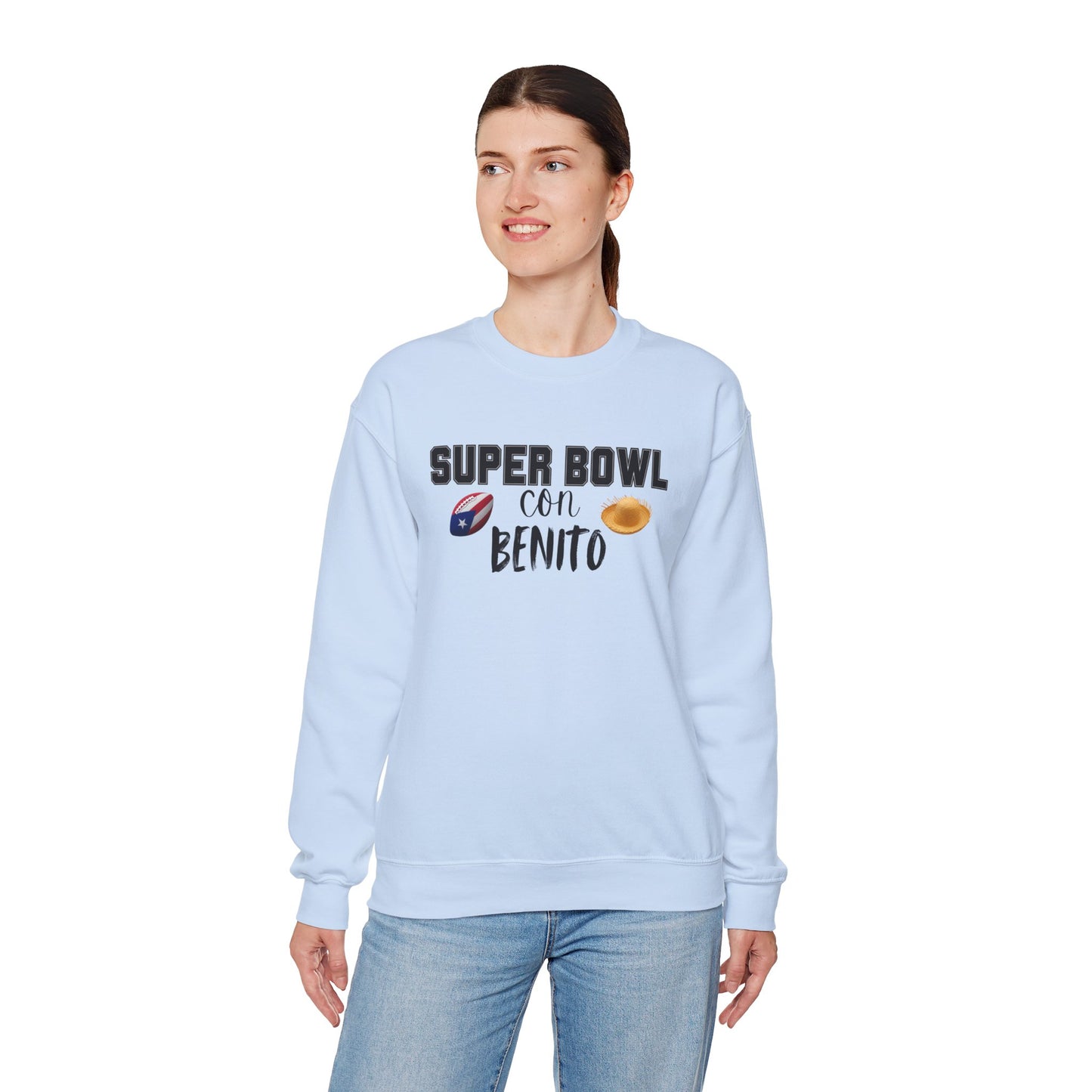 Benito Bowl Halftime 2026 Sweatshirt, Benito Bowl Shirt, Football Fan Gift, Puerto Rico Heritage Sweatshirt, Boriqua Pride Gift