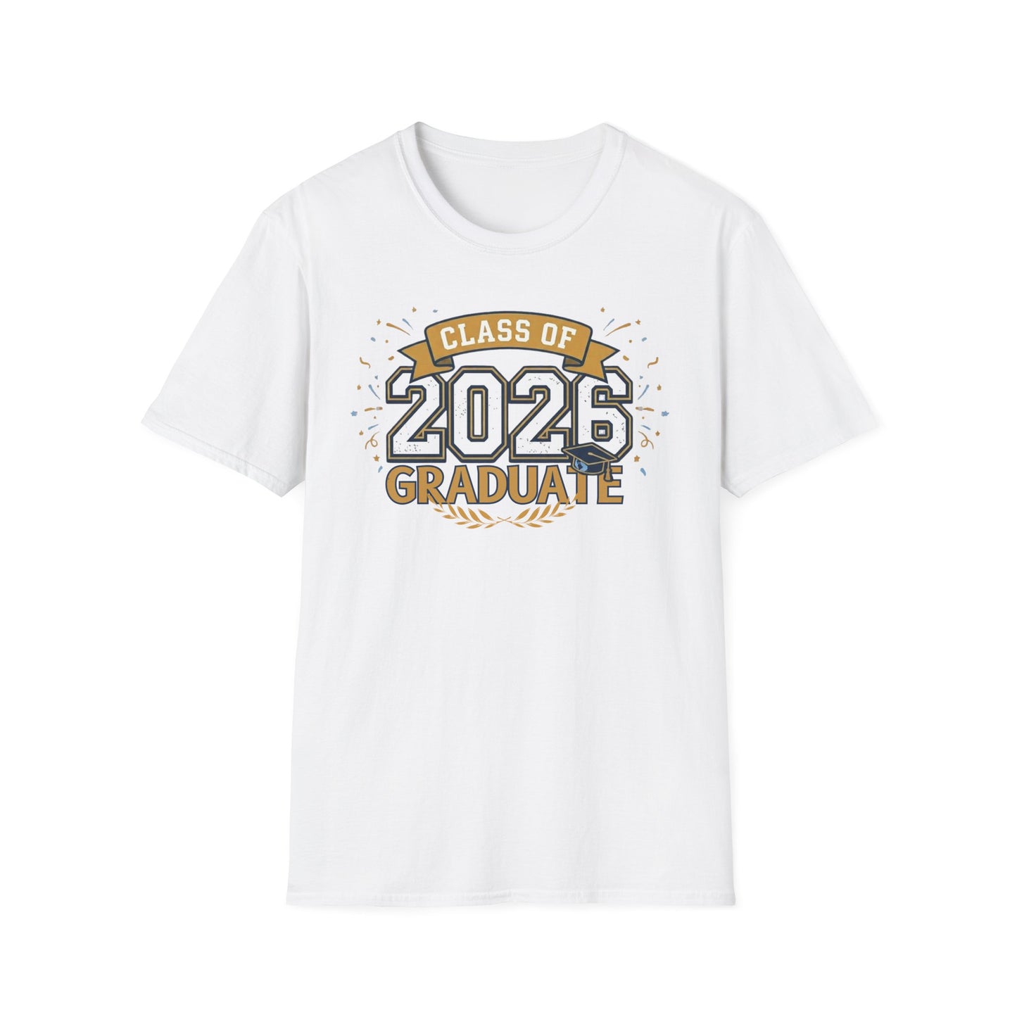 Class of 2026 Graduate T-Shirt – Graduation Gift Tee, Senior 2026 Shirt, High School or College Grad Celebration Apparel