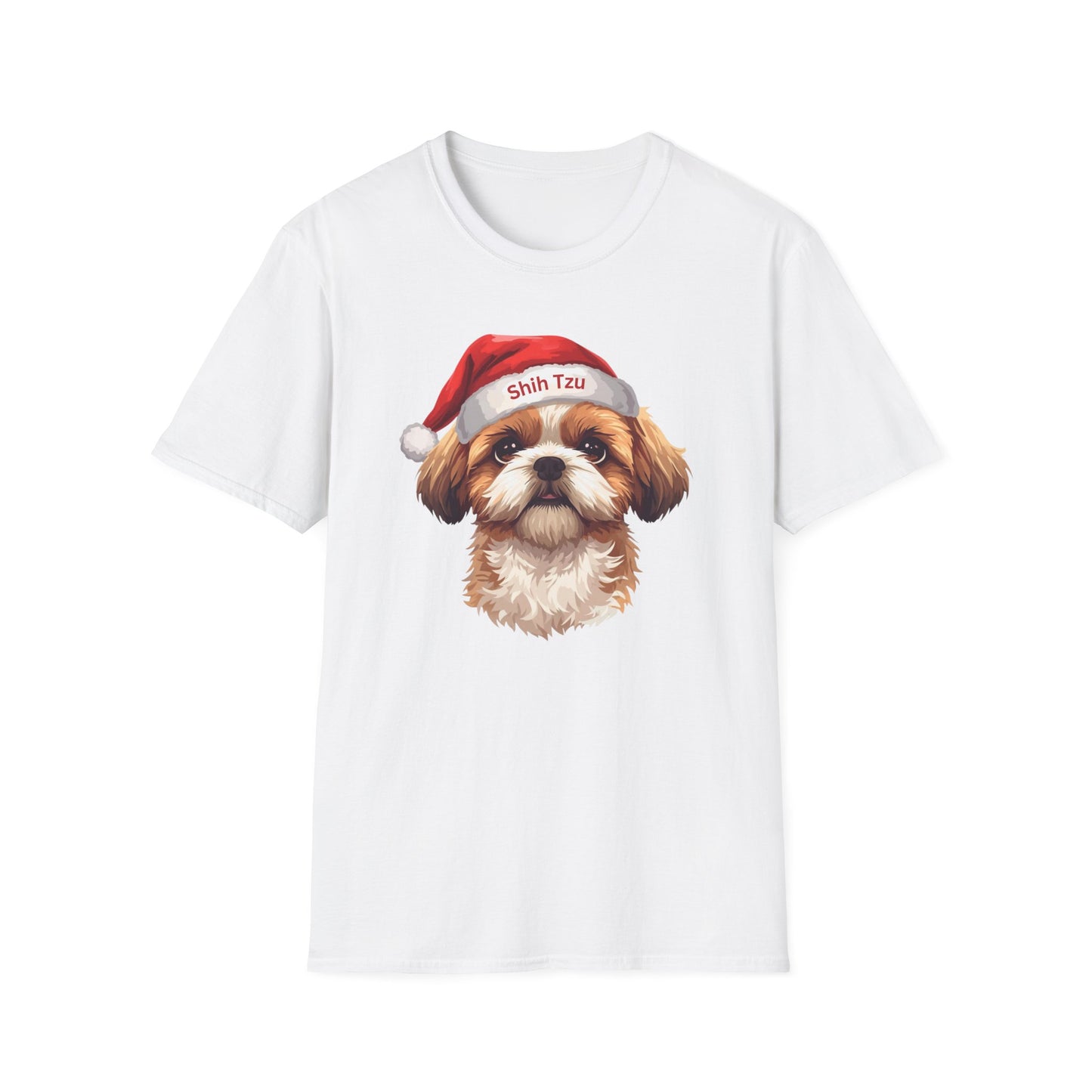 Shih Tzu Dog Portrait Shirt – Shih Tzu Dog Lover Gift, Cute Dog Mom Tee, Dog Dad Shirt, Pet Breed Apparel