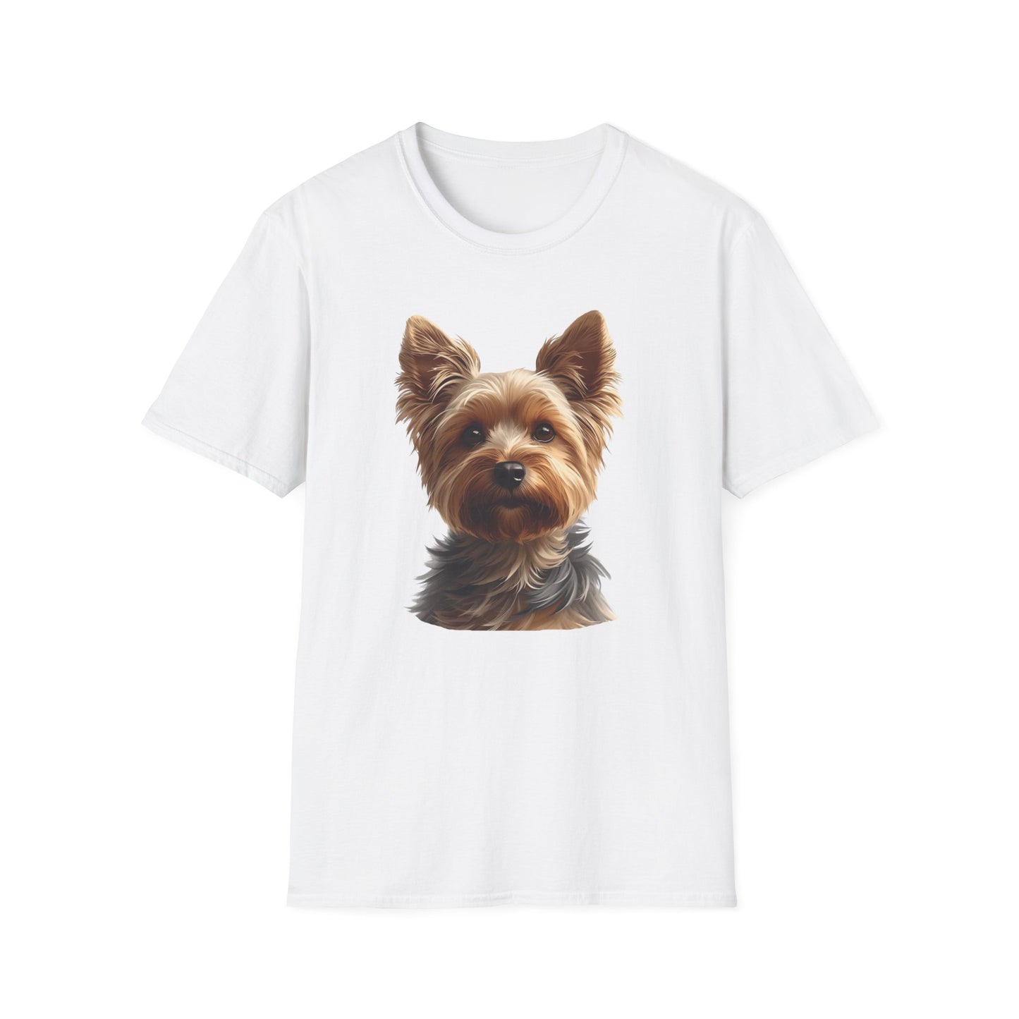 Yorkshire Terrier Dog Portrait Shirt – Yorkie Dog Lover Gift, Cute Dog Mom Tee, Dog Dad Shirt, Pet Breed Apparel