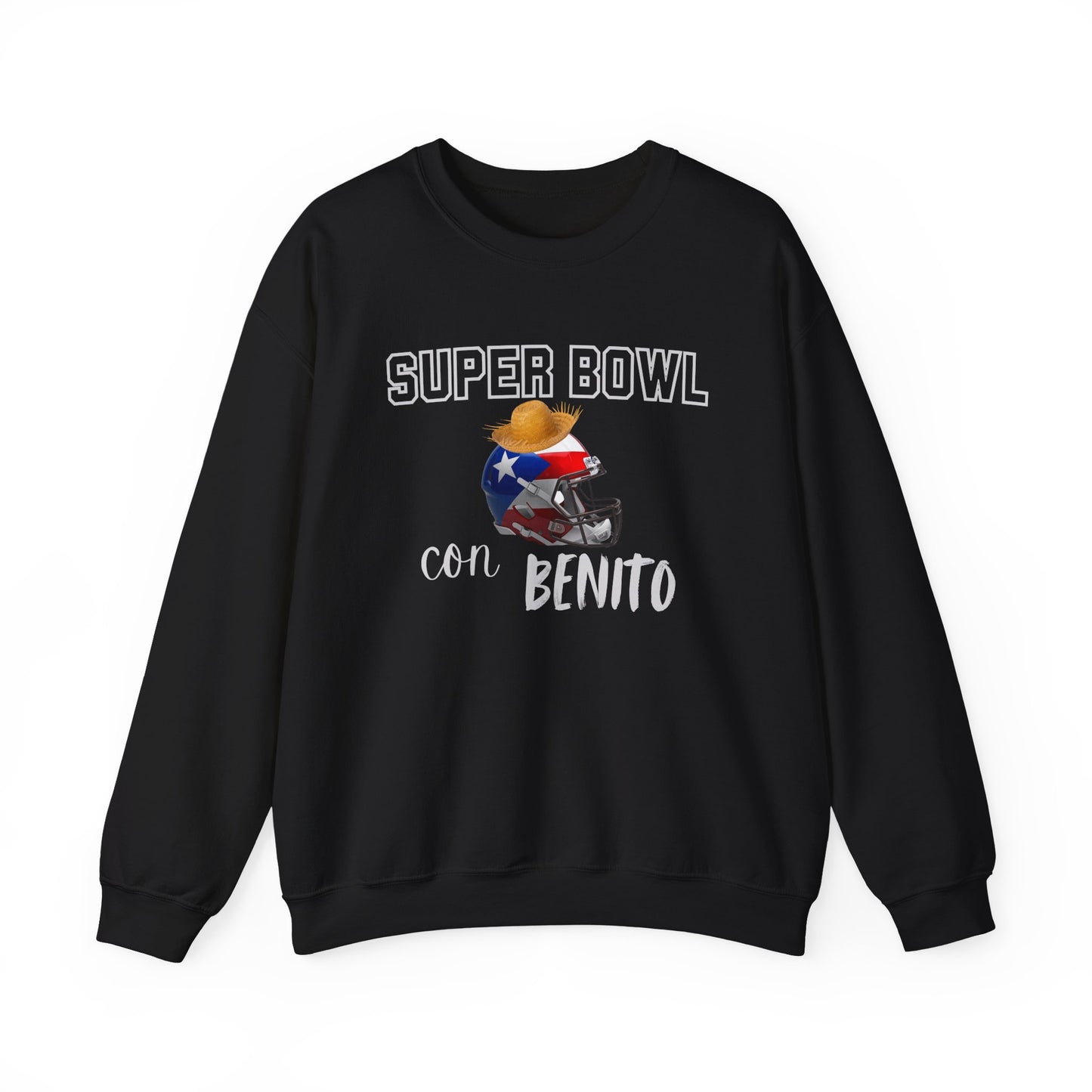 Benito Bowl Halftime 2026 Sweatshirt, Benito Bowl Shirt, Football Fan Gift, Puerto Rico Heritage Sweatshirt, Boriqua Pride Gift