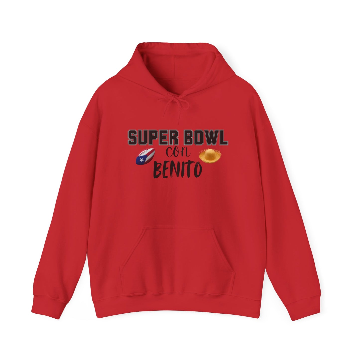 Benito Bowl Halftime Shirt 2026 Hoodie, Benito Bowl Hooded Sweatshirt, Football Fan Gift, Puerto Rico Heritage Hoodie, Boriqua Pride Gift