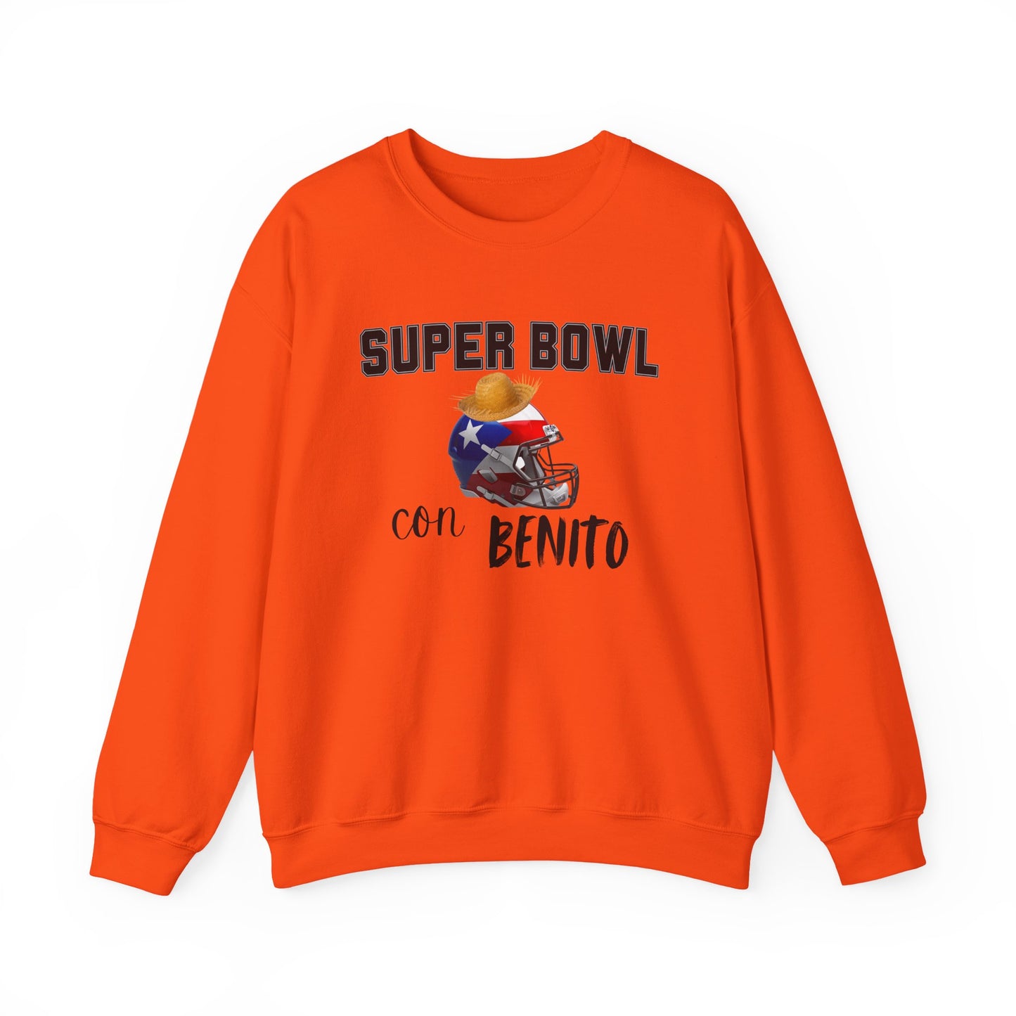 Benito Bowl Halftime 2026 Sweatshirt, Benito Bowl Shirt, Football Fan Gift, Puerto Rico Heritage Sweatshirt, Boriqua Pride Gift
