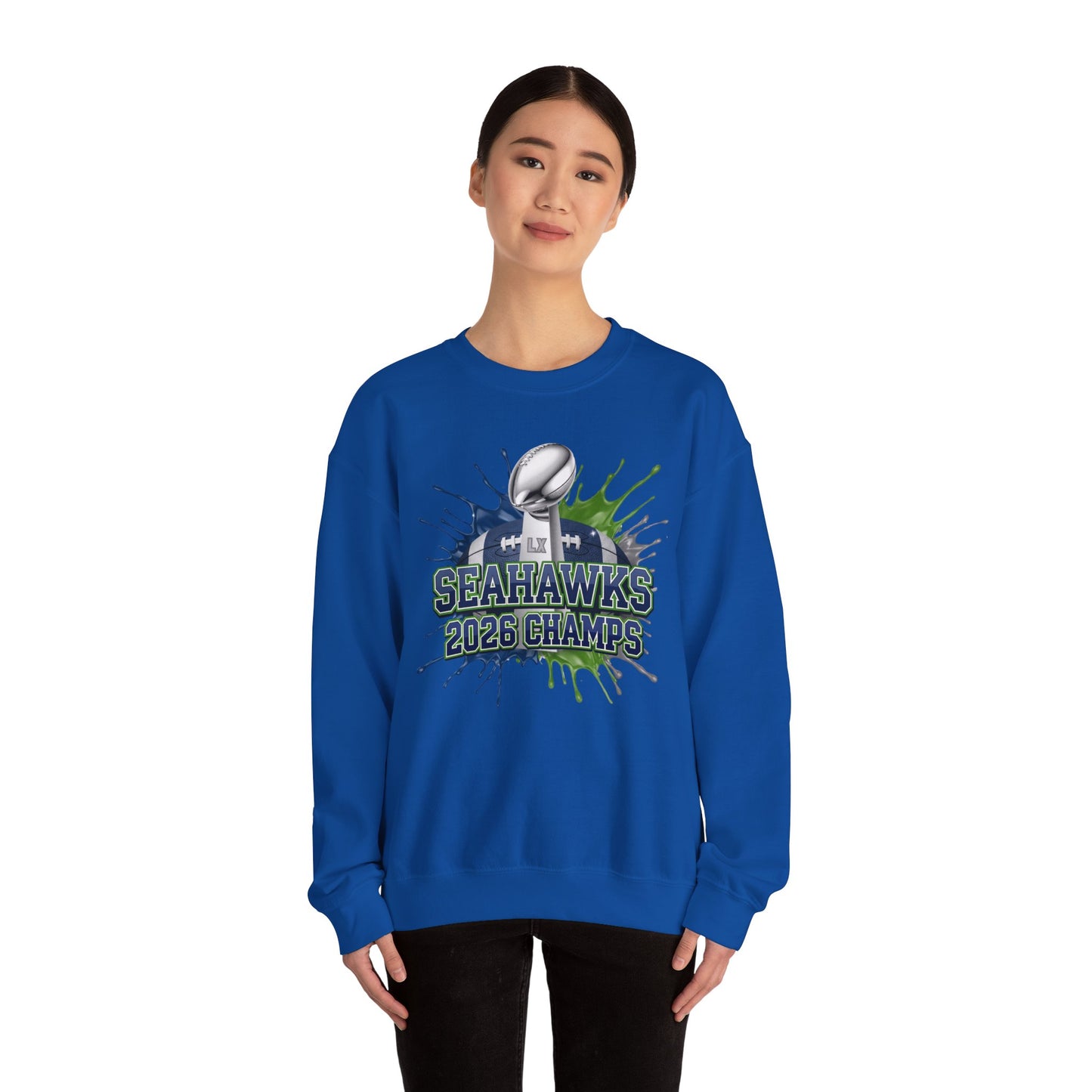 Seahawks 2026 Champions Sweatshirt, Seahawks Football  Fan, 2026 football Champs, Team Victory Sweatshirt