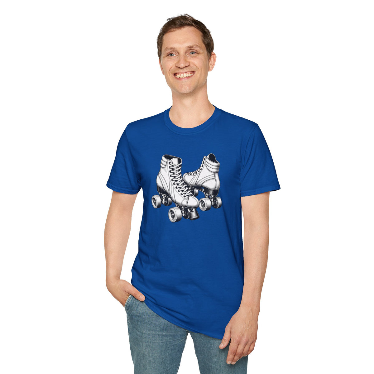 Retro Roller Skates Shirt, Quad Skate T-Shirt, Vintage Roller Rink Tee, Roller Skater Gift