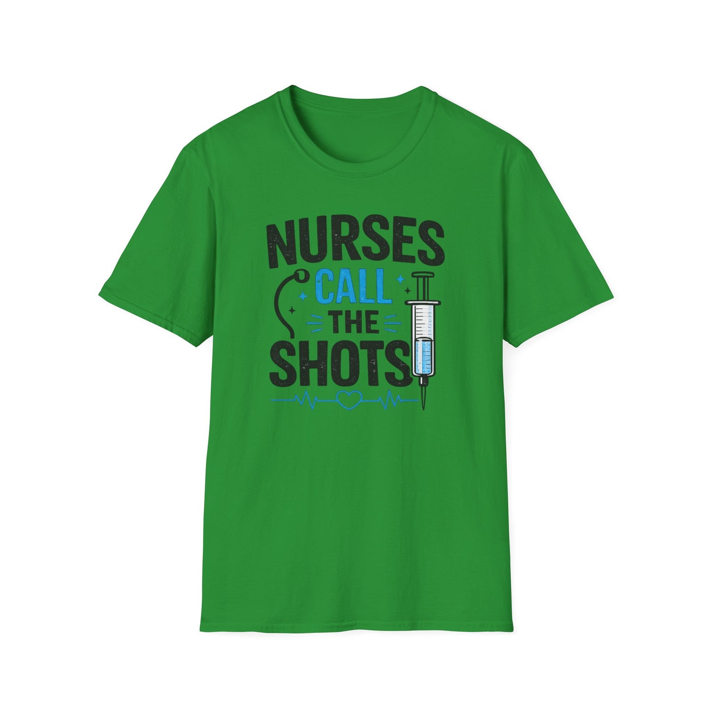 Nurses Call The Shots Shirt Funny Nurse Gift Medical Humor RN CNA Nursing Tee