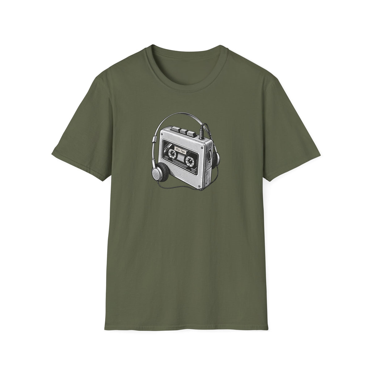 Cassette Tape Shirt, Retro Cassette Player T-Shirt, Mixtape Tee, Vintage Audio Shirt, Music Lover Gift