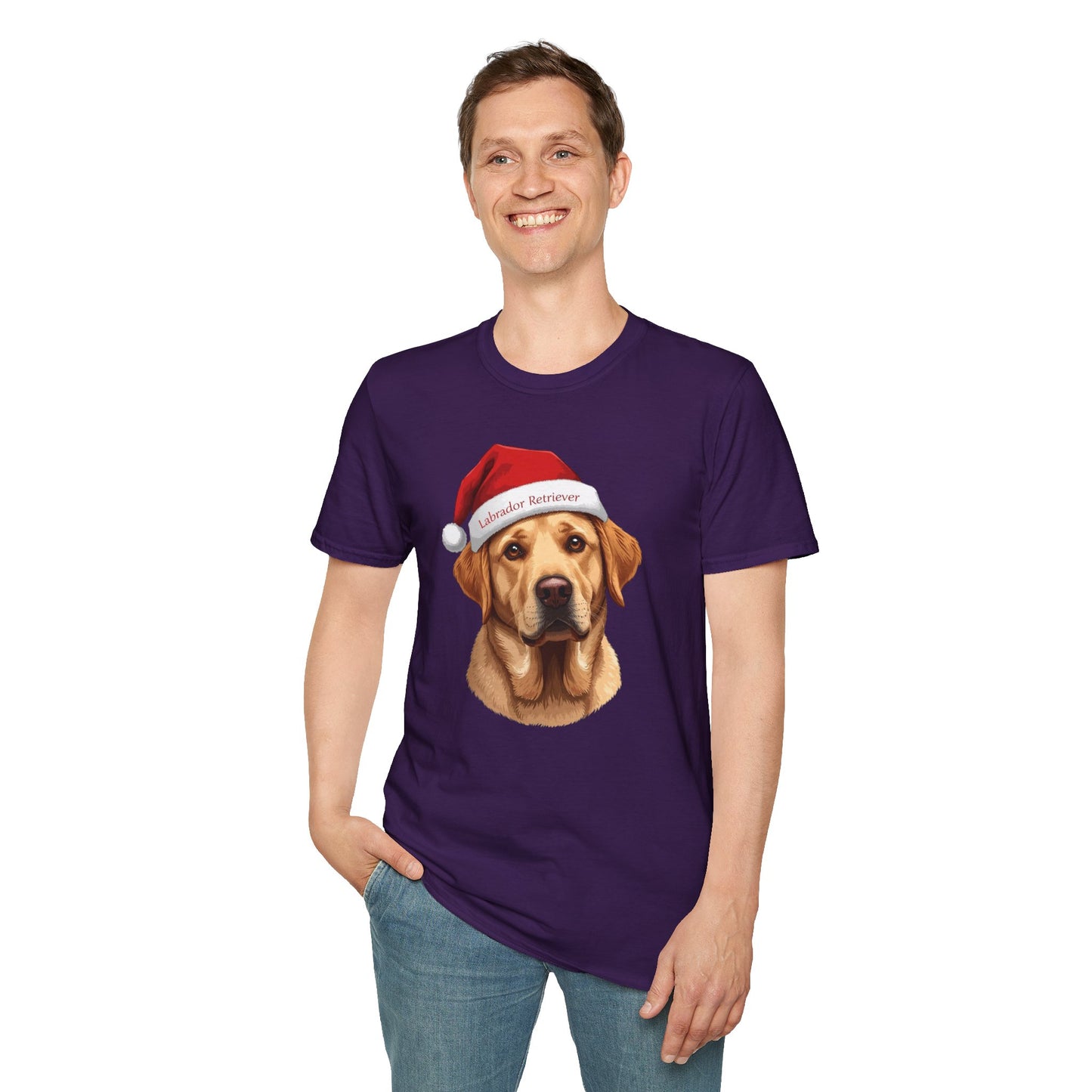 Labrador Retriever Dog Portrait Shirt – Lab Dog Lover Gift, Cute Dog Mom Tee, Dog Dad Shirt, Pet Breed Apparel