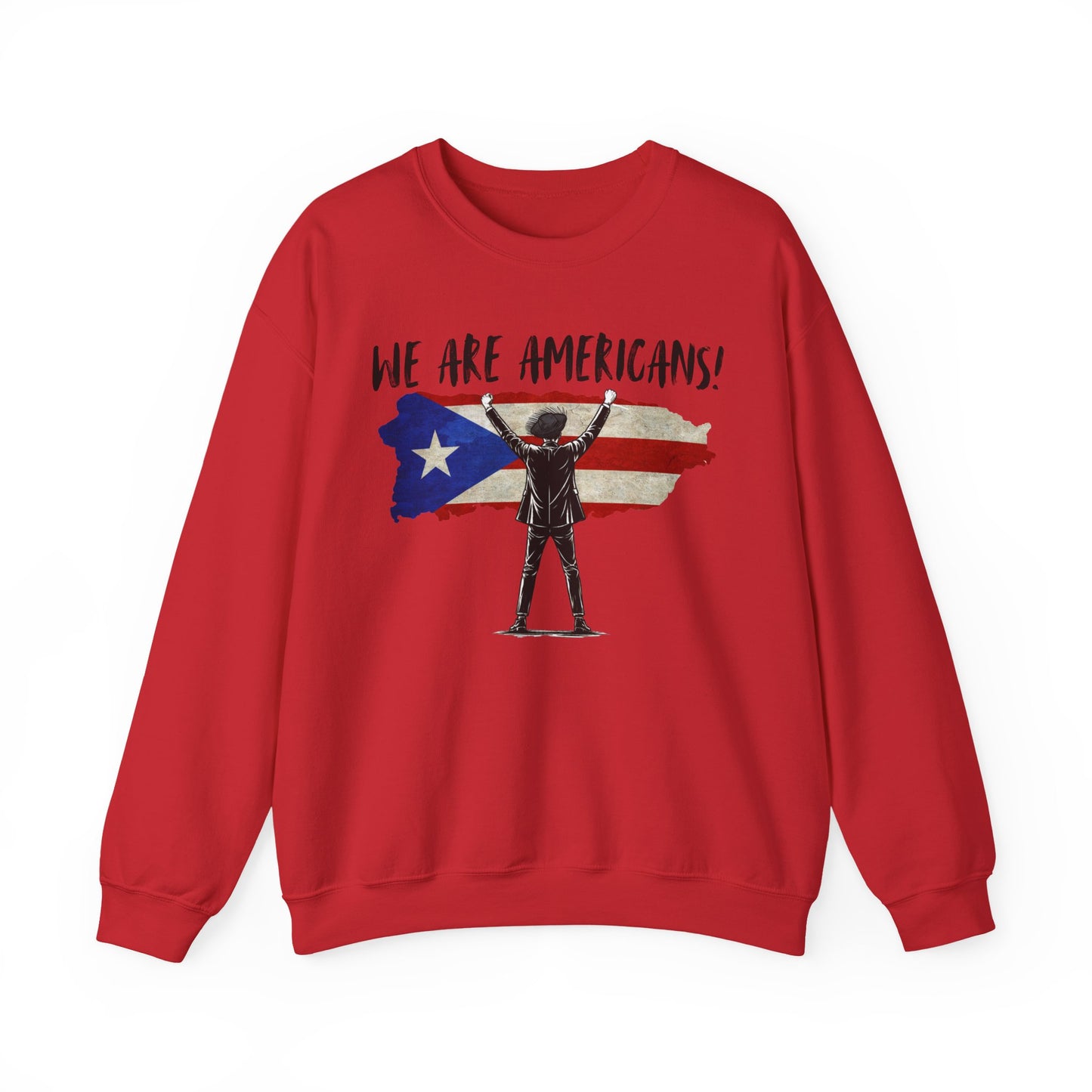 Benito We are Americans Sweatshirt, Benito Bowl, Football Fan Gift, Puerto Rico Boricua Heritage Culture Pride sweatshirt