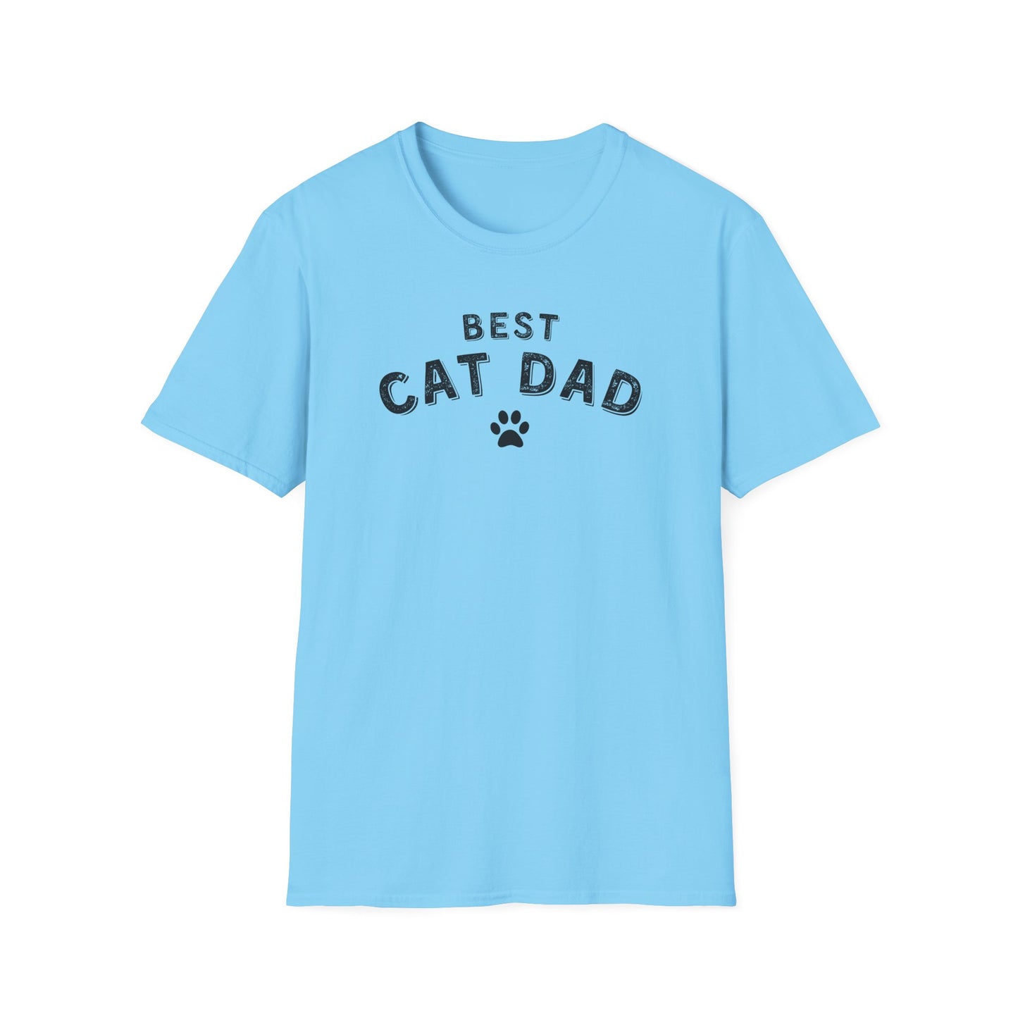 Best Cat Dad T-Shirt – Funny Cat Lover Shirt for Men, Cat Dad Gift Tee, Pet Owner Graphic Shirt