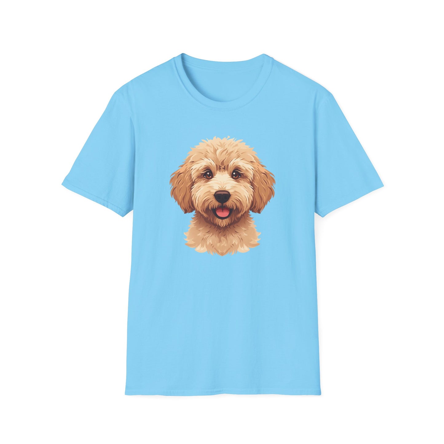 Labradoodle Dog Portrait Shirt – Labradoodle Dog Lover Gift, Cute Dog Mom Tee, Dog Dad Shirt, Pet Breed Apparel