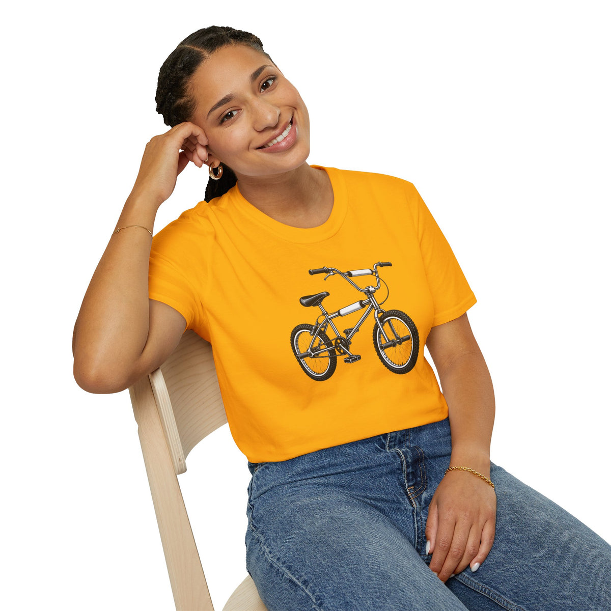 BMX Bike Shirt, Retro Bicycle T-Shirt, Old School Freestyle Bike Tee, Cyclist Gift, Vintage BMX Style