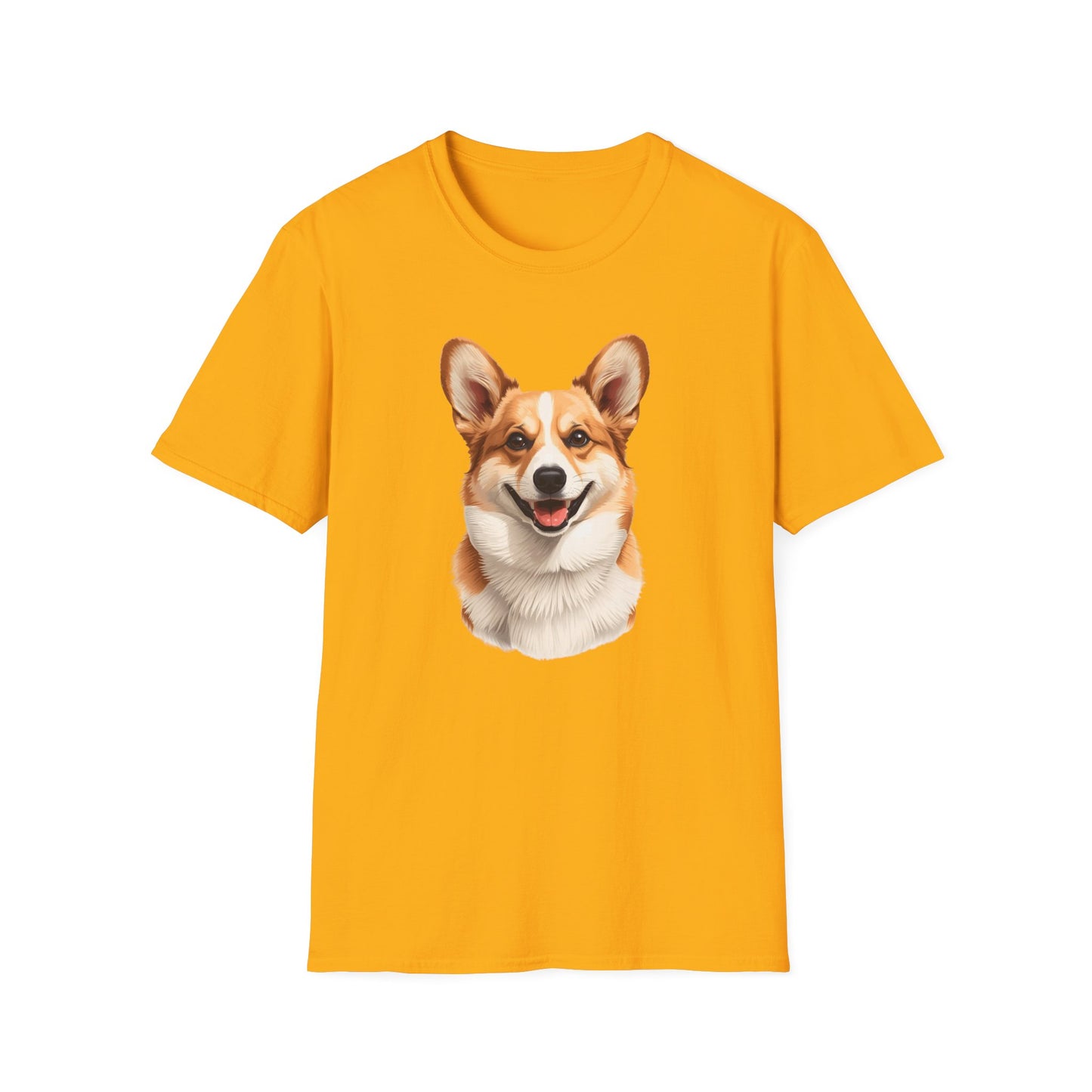 Corgi Dog Portrait Shirt – Corgi Dog Lover Gift, Cute Dog Mom Tee, Dog Dad Shirt, Pet Breed Apparel